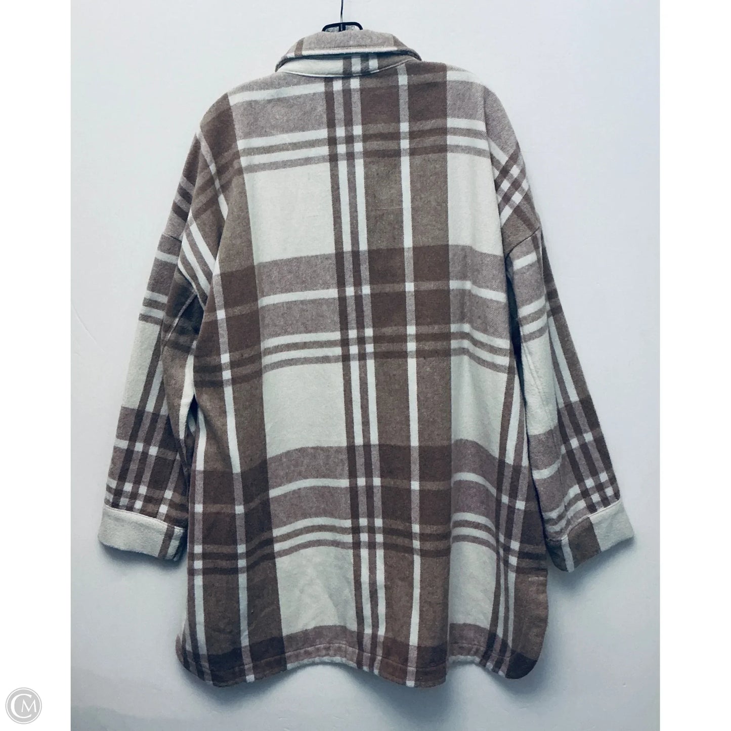 Coat Other By Banana Republic In Plaid Pattern, Size: Xxl