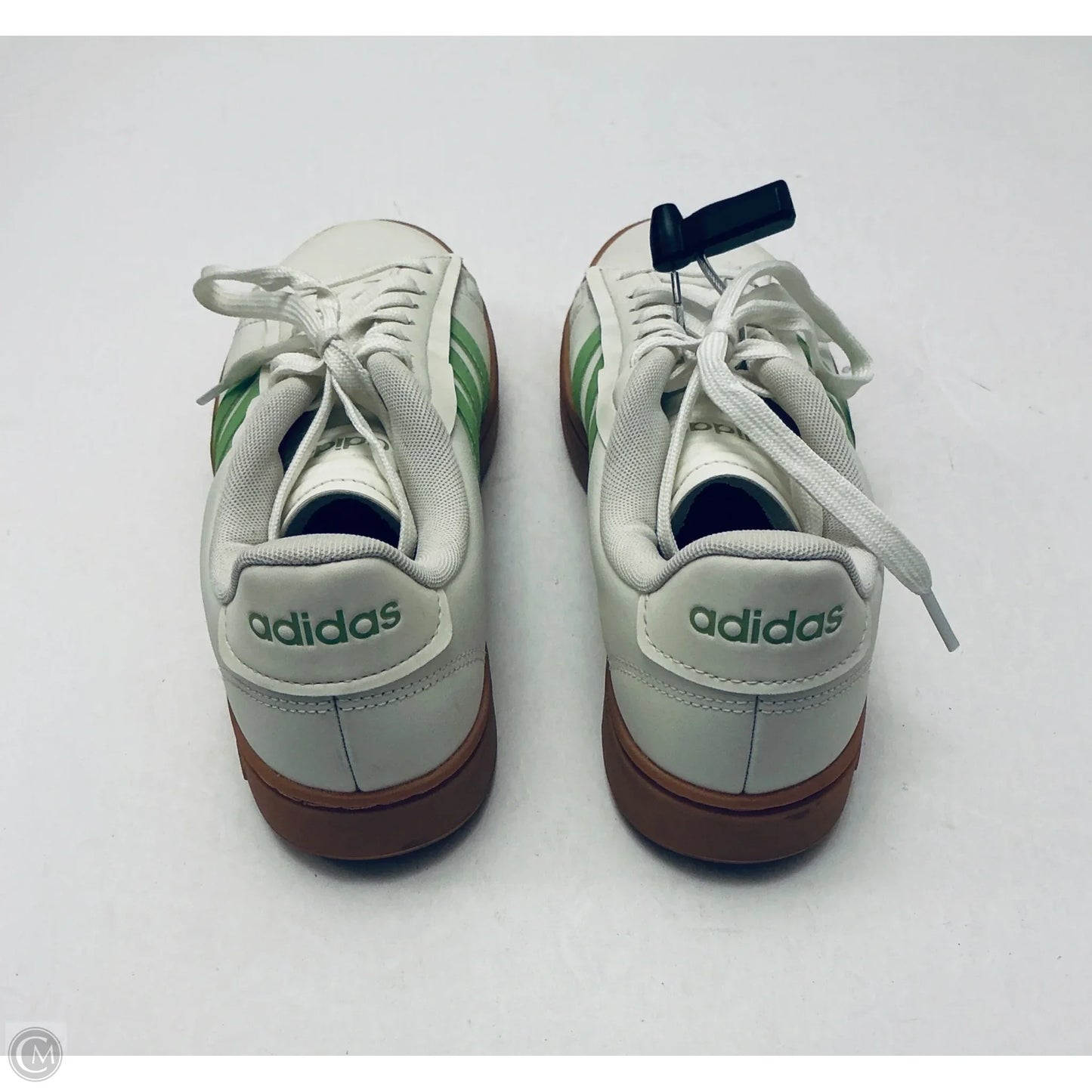 Shoes Sneakers By Adidas In Cream & Green, Size: 8.5