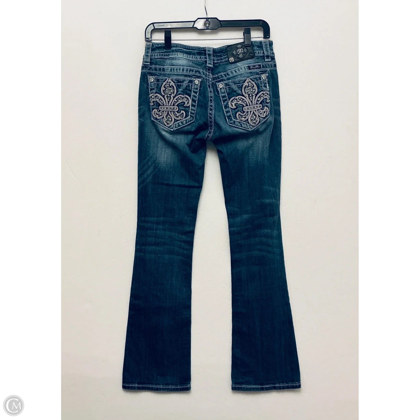 Jeans Flared By Miss Me In Blue, Size: 6