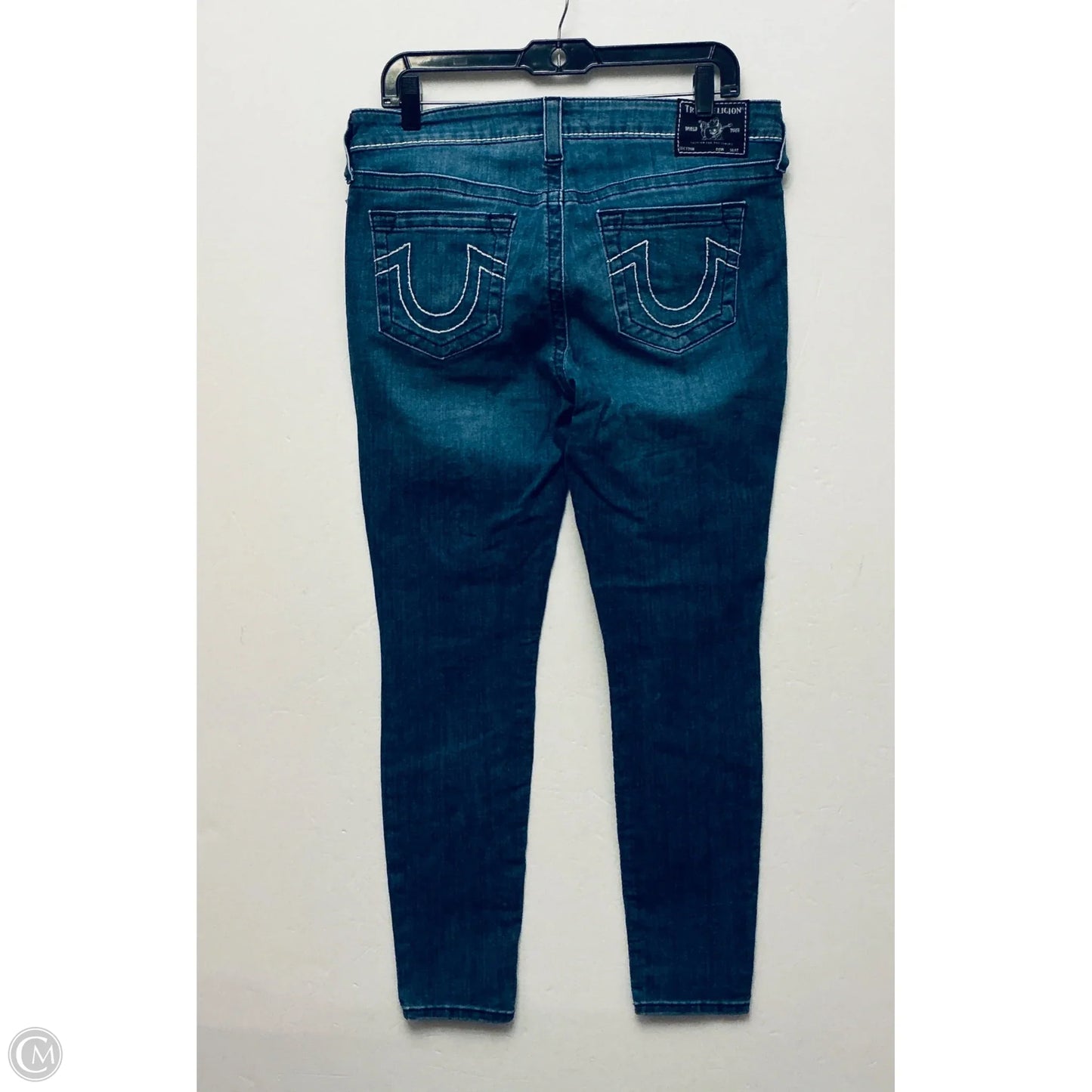 Jeans Skinny By True Religion In Blue, Size: 8