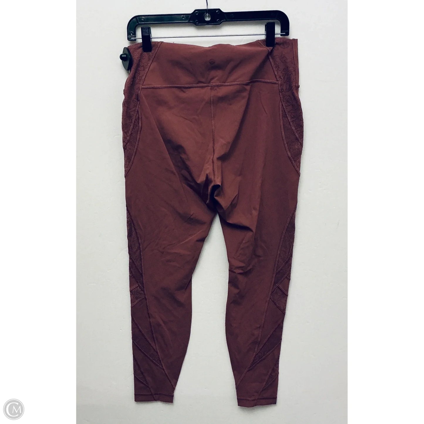 Athletic Leggings By Lululemon In Pink, Size: 12