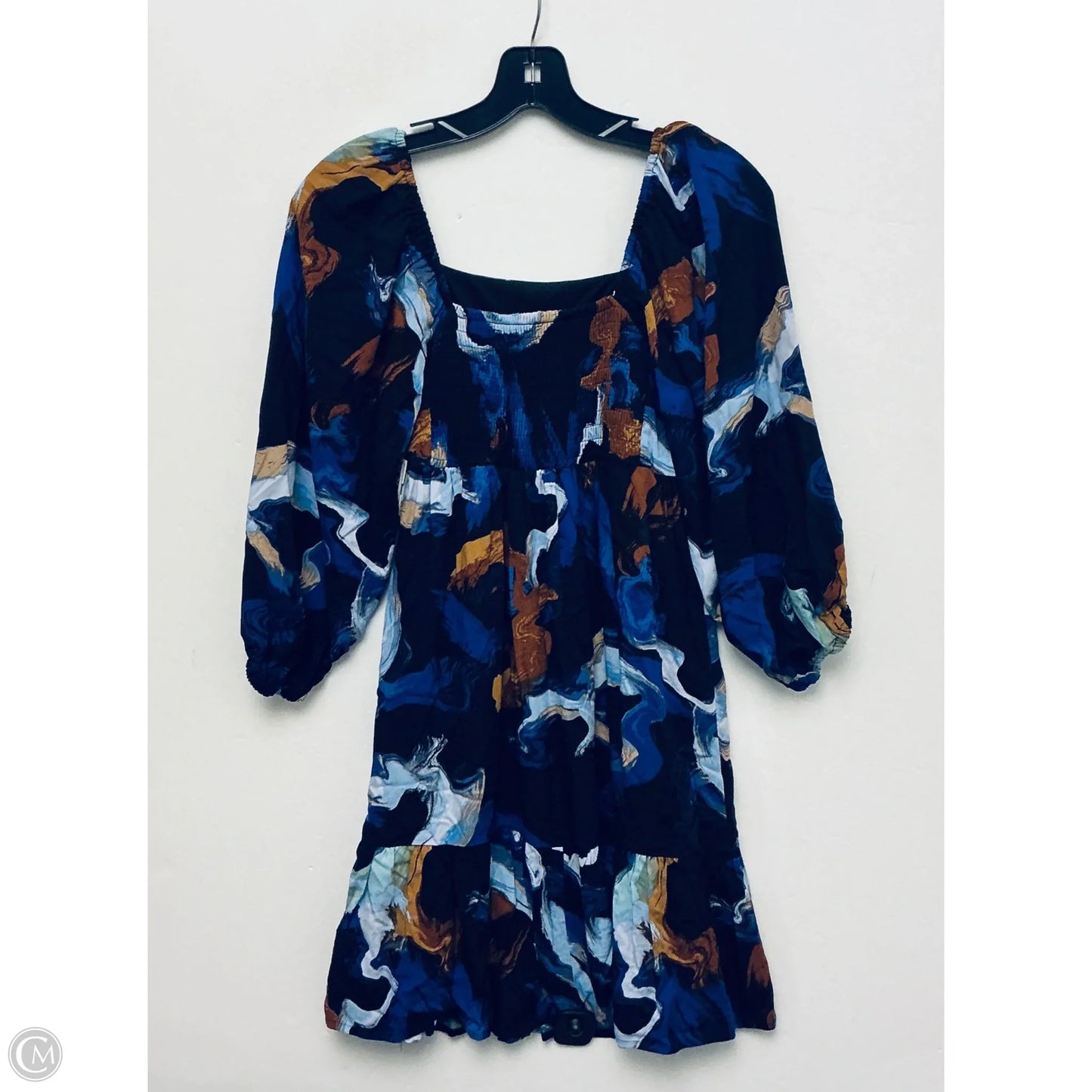 Dress Casual Short By Nine West In Black & Blue, Size: S