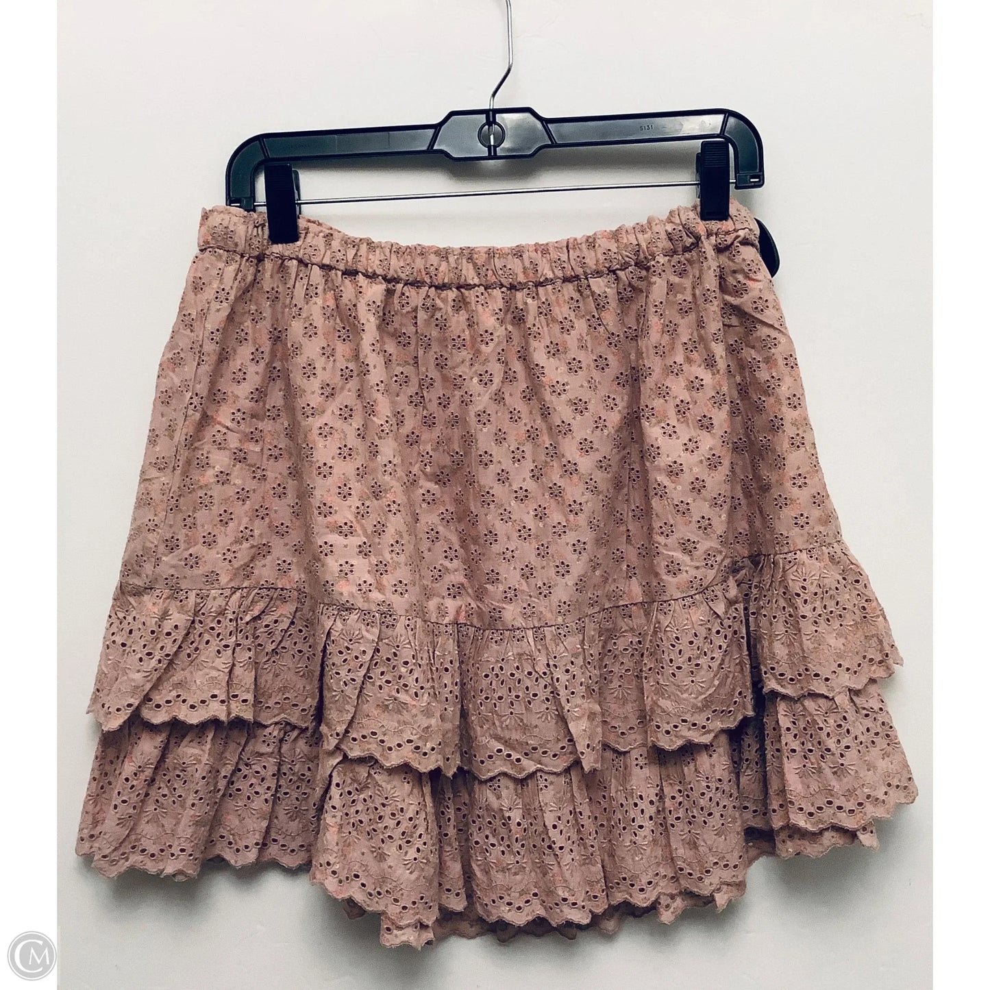 Skirt Midi By Lucky Brand In Pink, Size: Xl