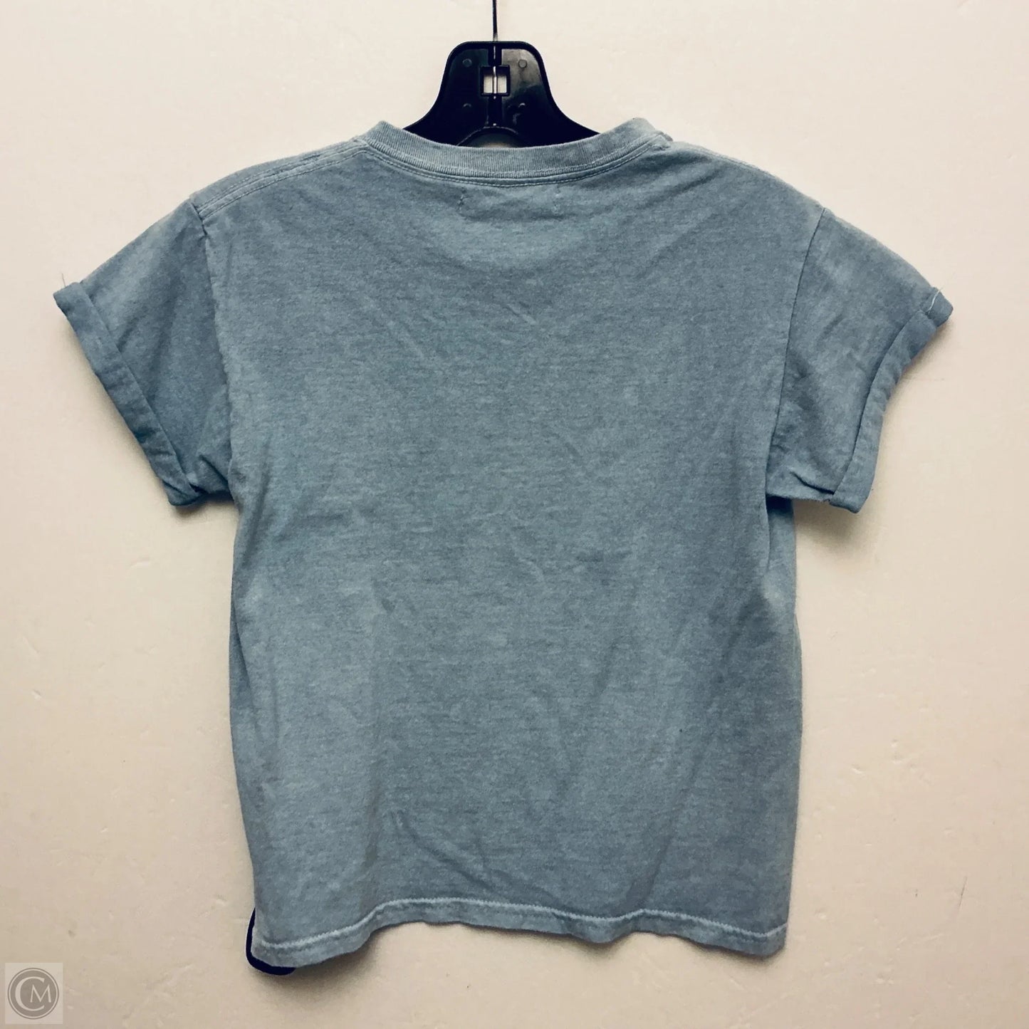 Top Short Sleeve Basic By Anthropologie In Blue, Size: Xs