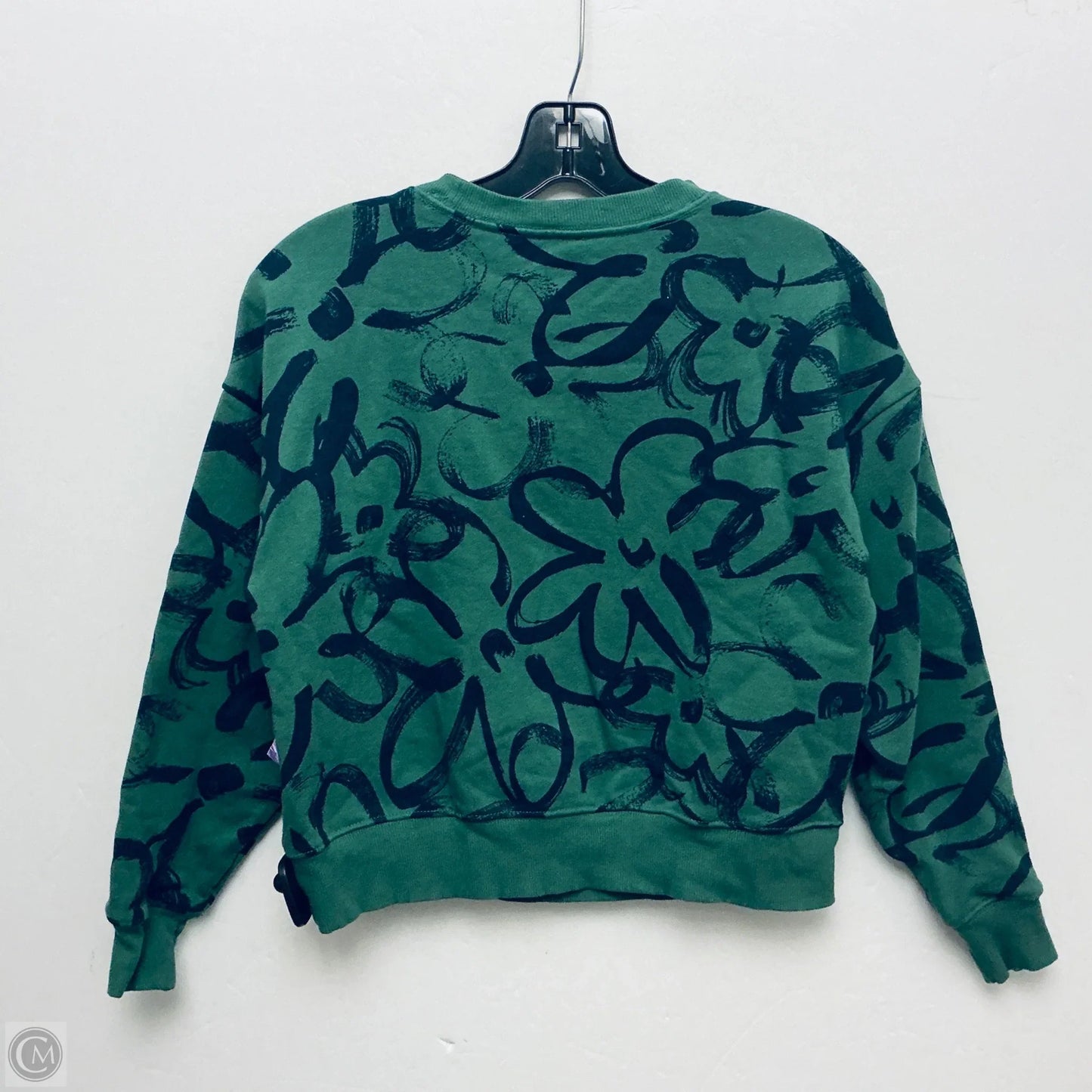 Sweatshirt Crewneck By Maeve In Green, Size: Xxsp