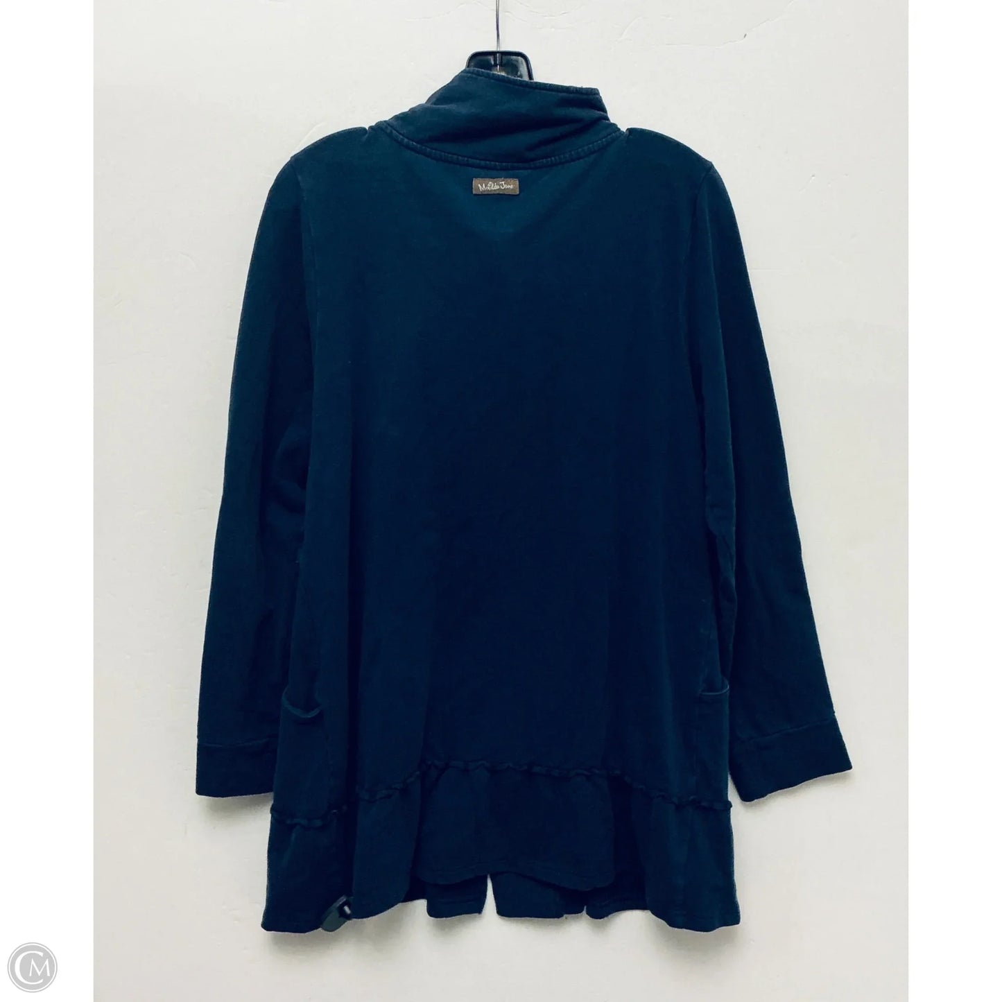 Top Long Sleeve By Matilda Jane In Navy, Size: M