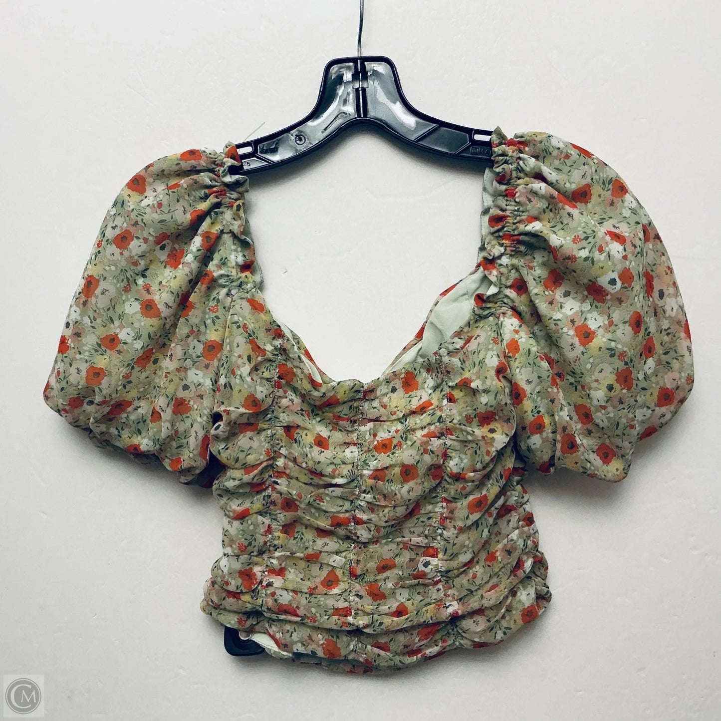 Top Short Sleeve By Astr In Floral Print, Size: S