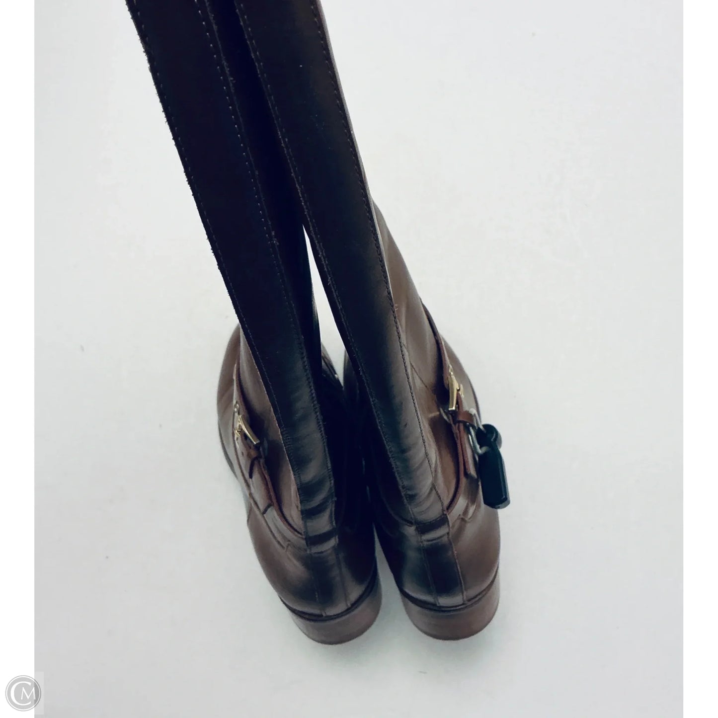Boots Knee Flats By Michael By Michael Kors In Brown, Size: 8