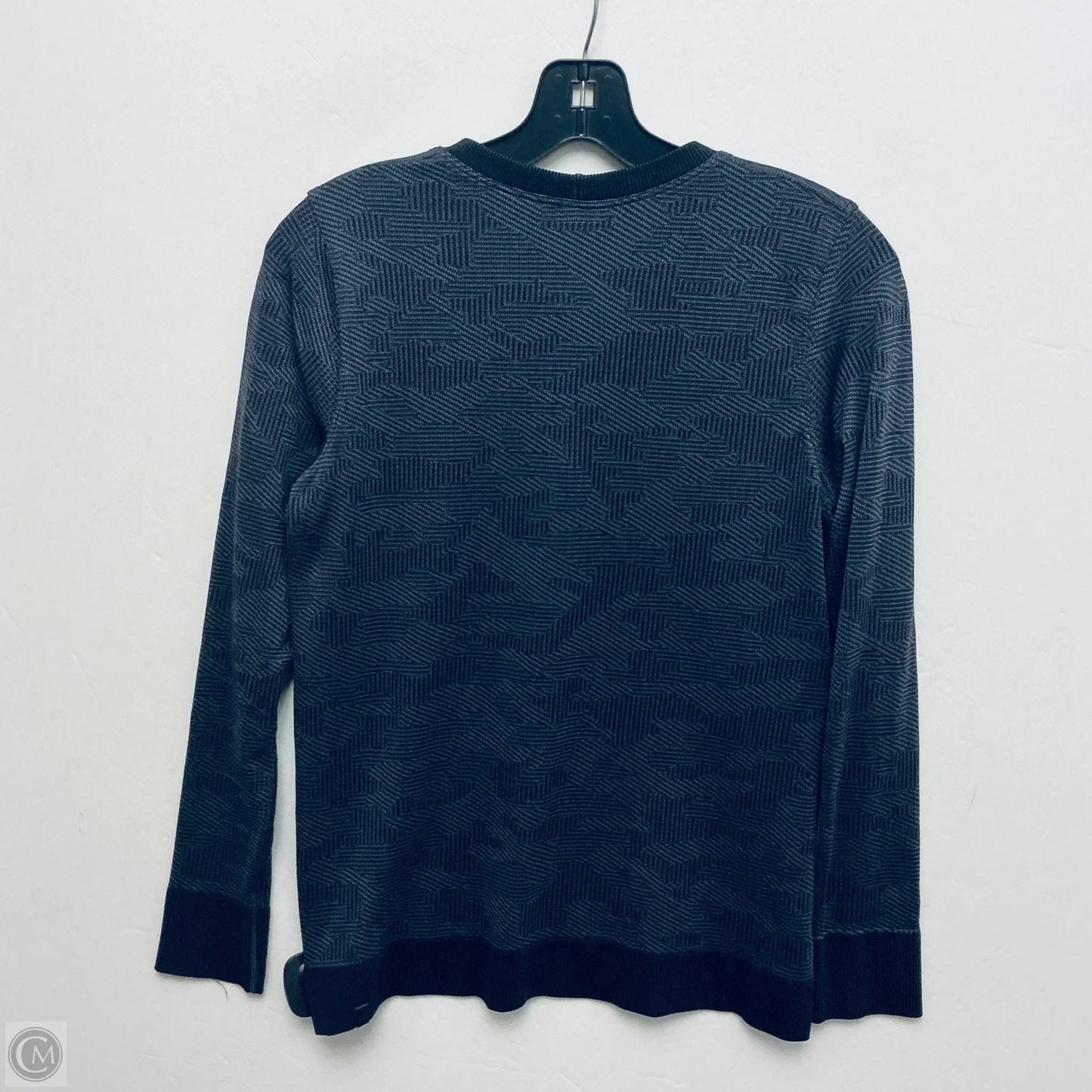 Athletic Top Long Sleeve Crewneck By Lululemon In Grey, Size: 6