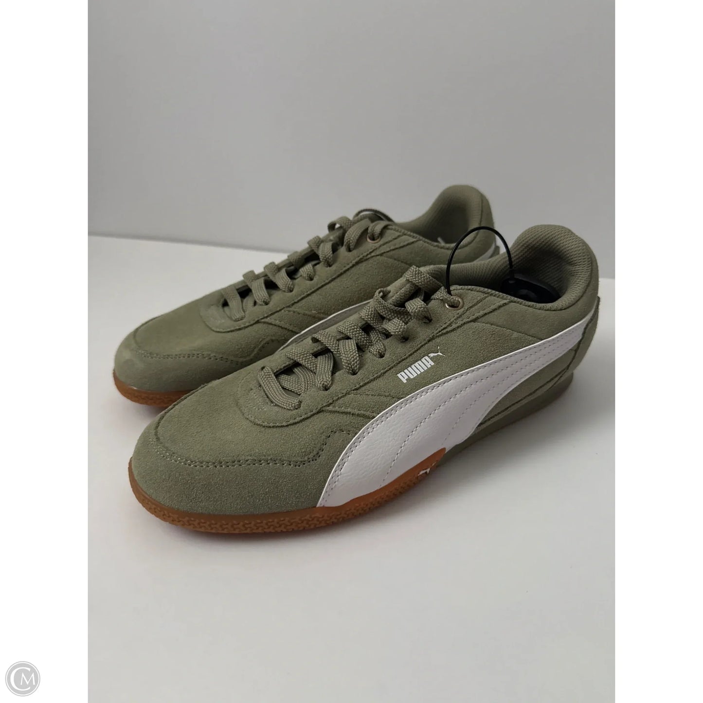 Shoes Sneakers By Puma In Green, Size: 9.5