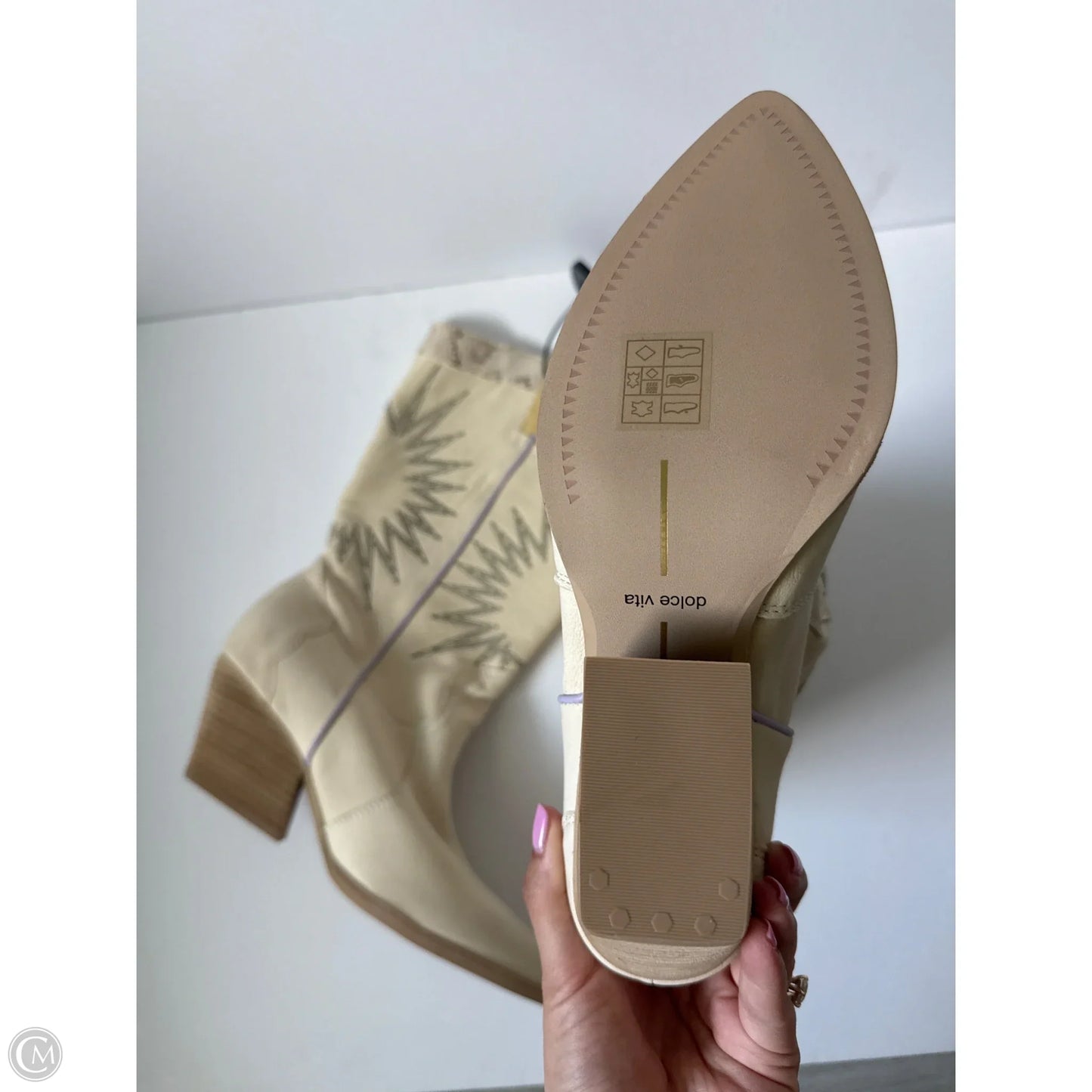 Boots Western By Dolce Vita In White, Size: 9.5
