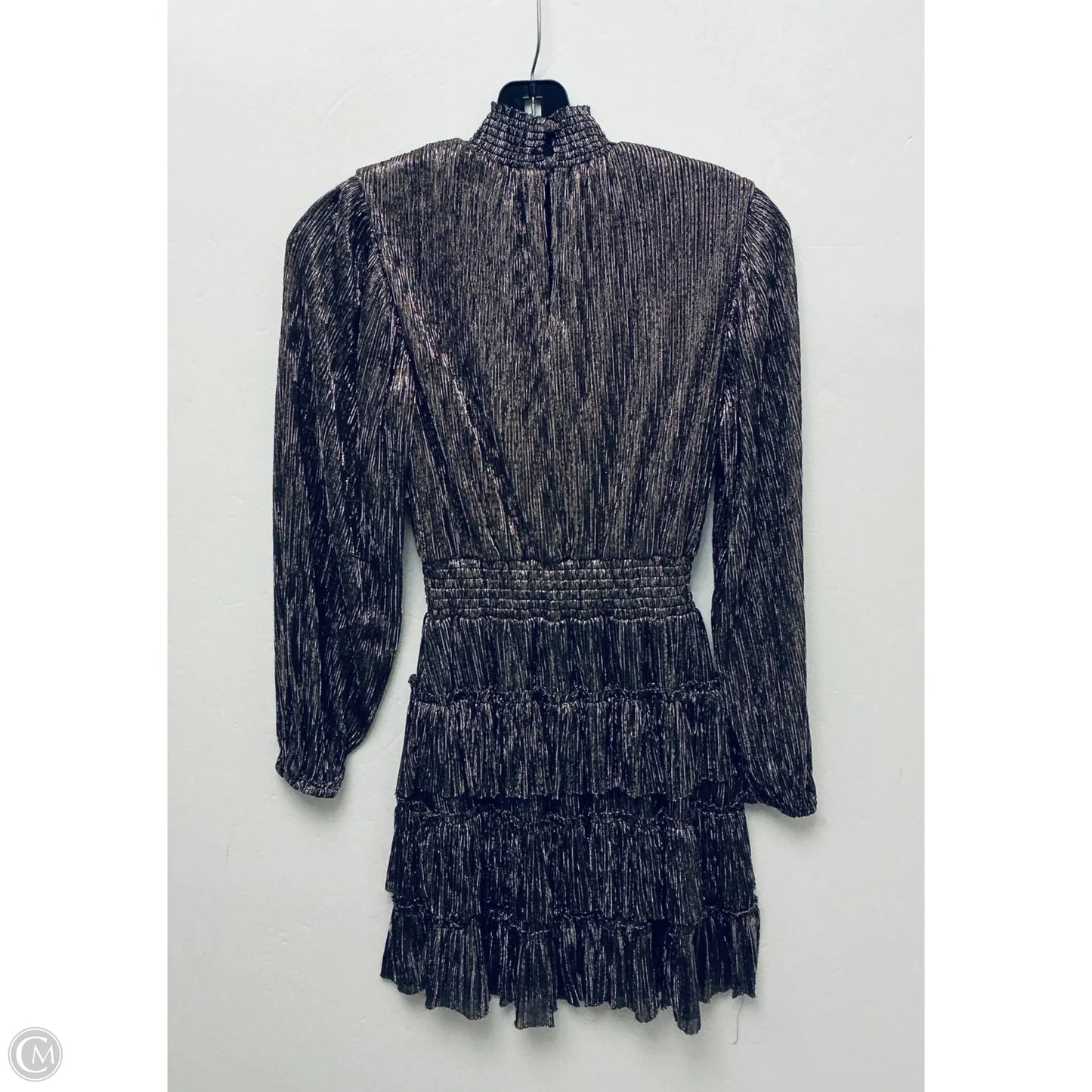 Dress Party Midi By 1.state In Bronze, Size: Xs