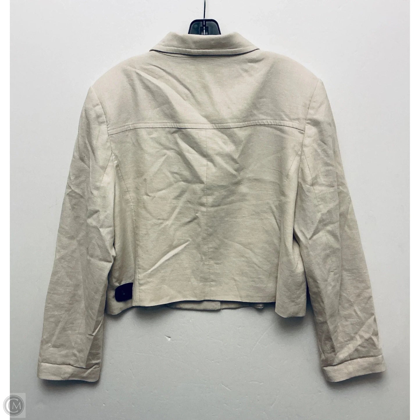 Jacket Other By Dkny In Cream, Size: Xl