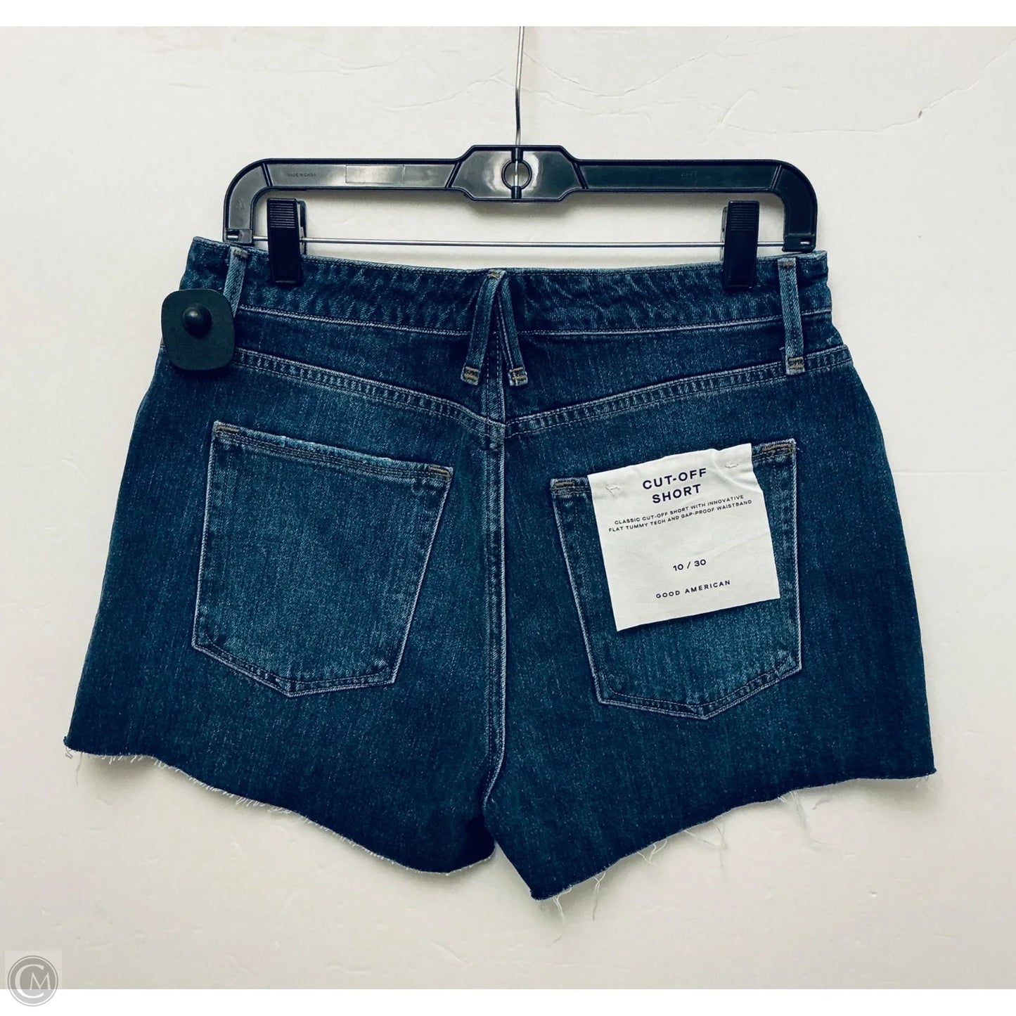 Shorts By Good American In Blue Denim, Size: 10