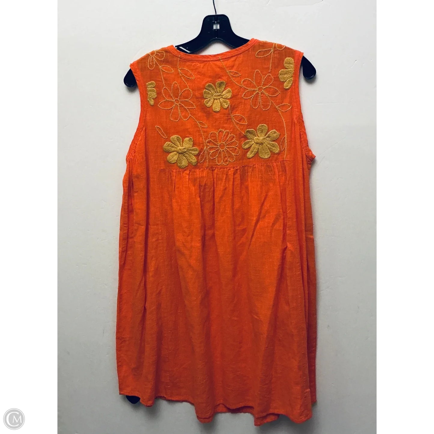 Dress Casual Short By Uncle Frank In Orange, Size: S