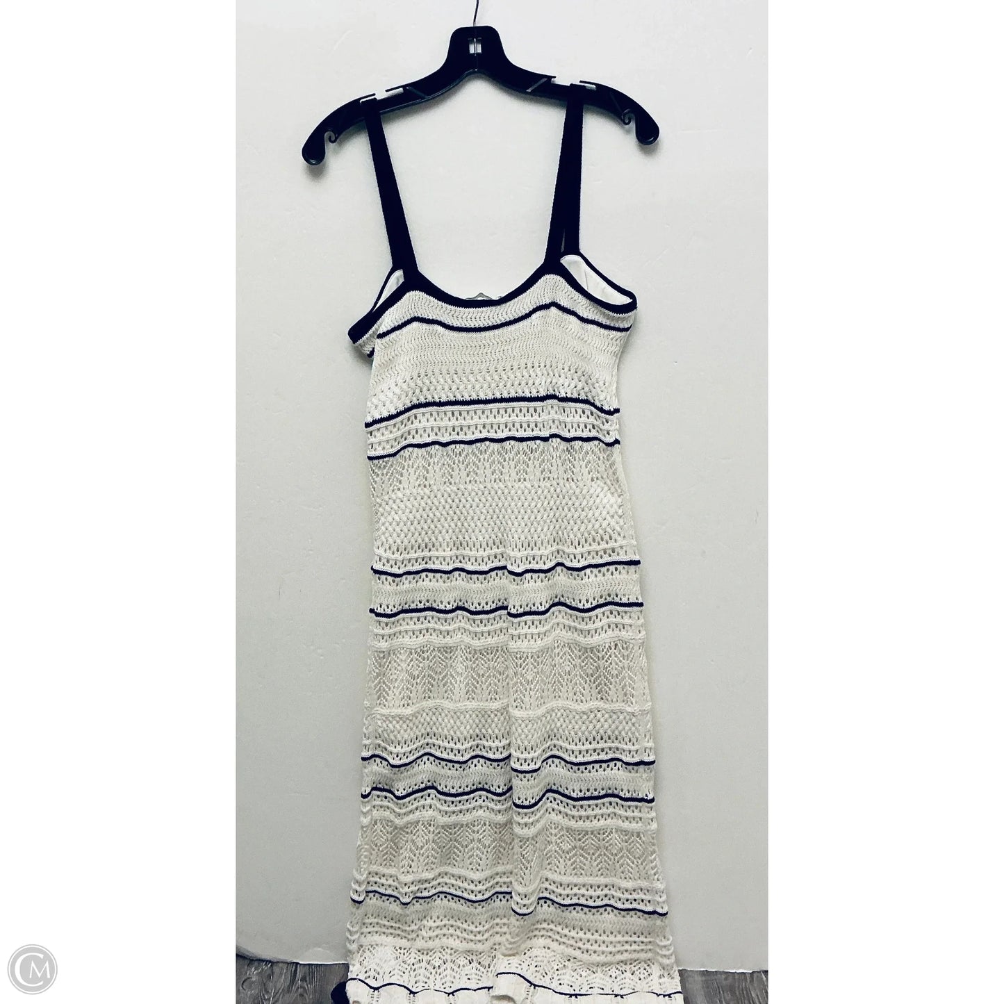 Dress Casual Midi By Abercrombie And Fitch In White, Size: Lp