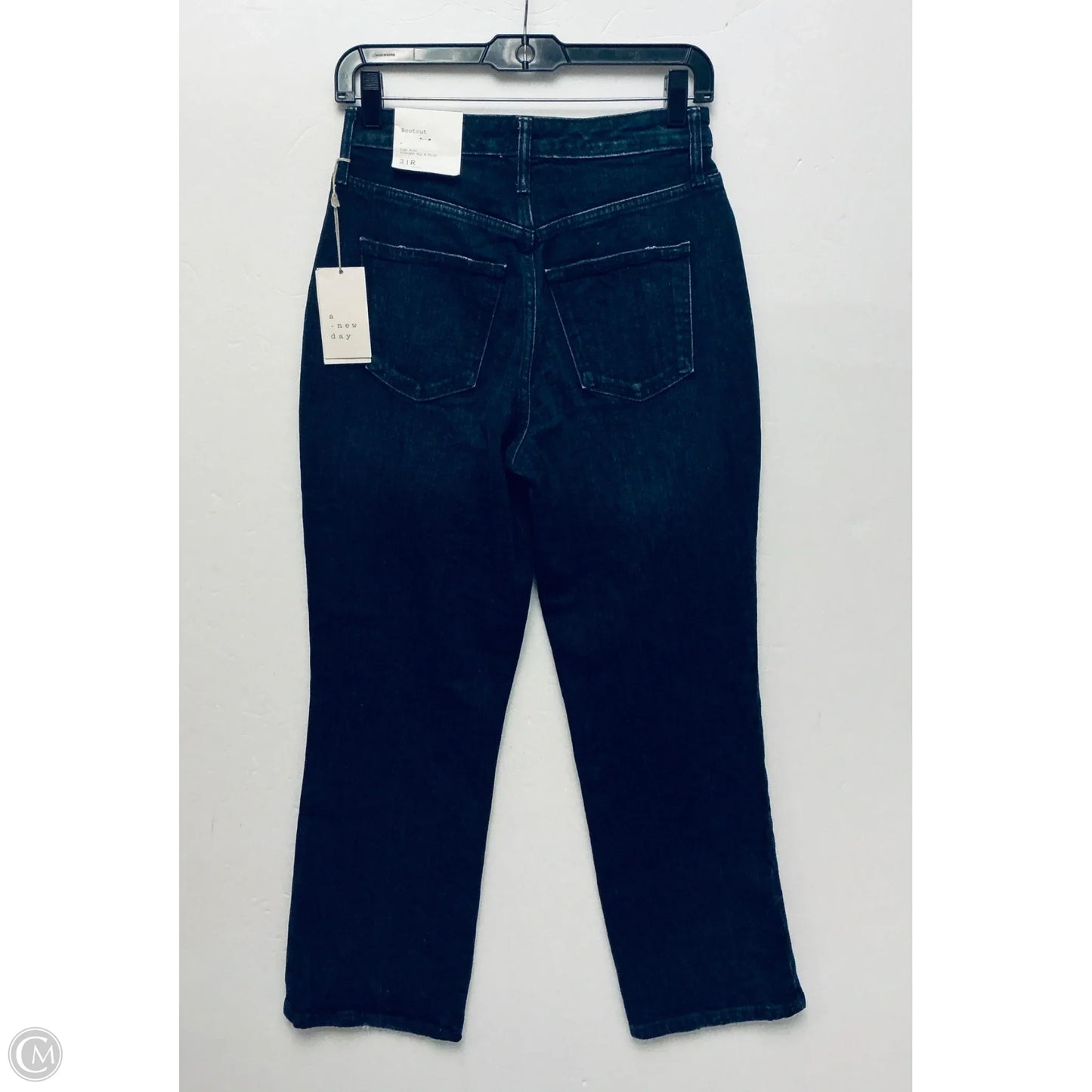 Jeans Boyfriend By A New Day In Navy, Size: 2