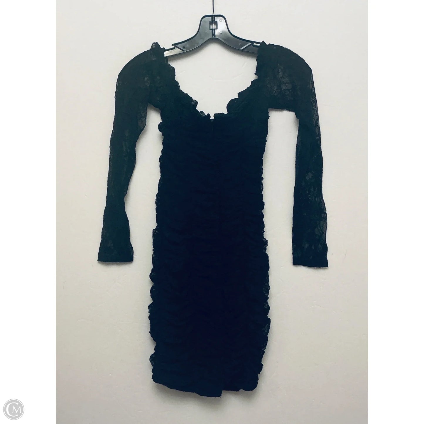 Dress Casual Midi By Forever 21 In Black, Size: S