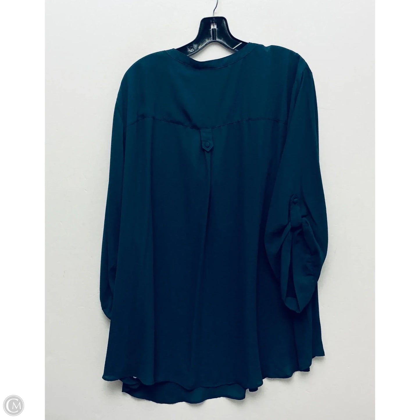 Top Long Sleeve By Torrid In Blue, Size: 5