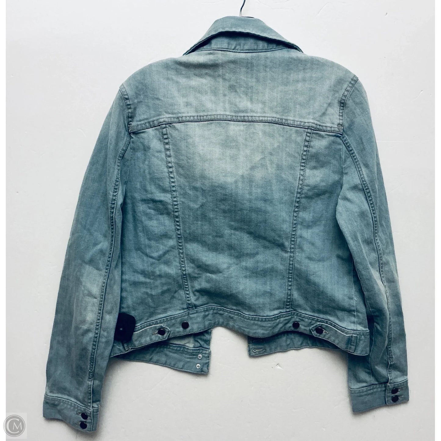 Jacket Denim By Boston Proper In Blue, Size: M