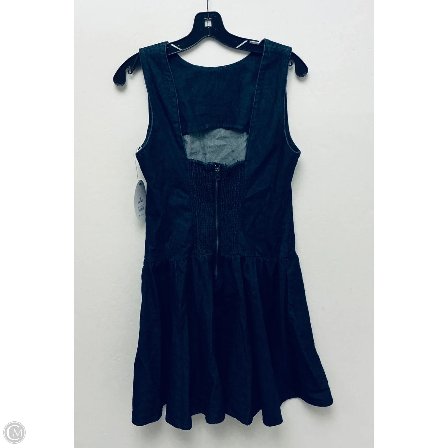 Dress Casual Midi By Scoop In Blue, Size: M