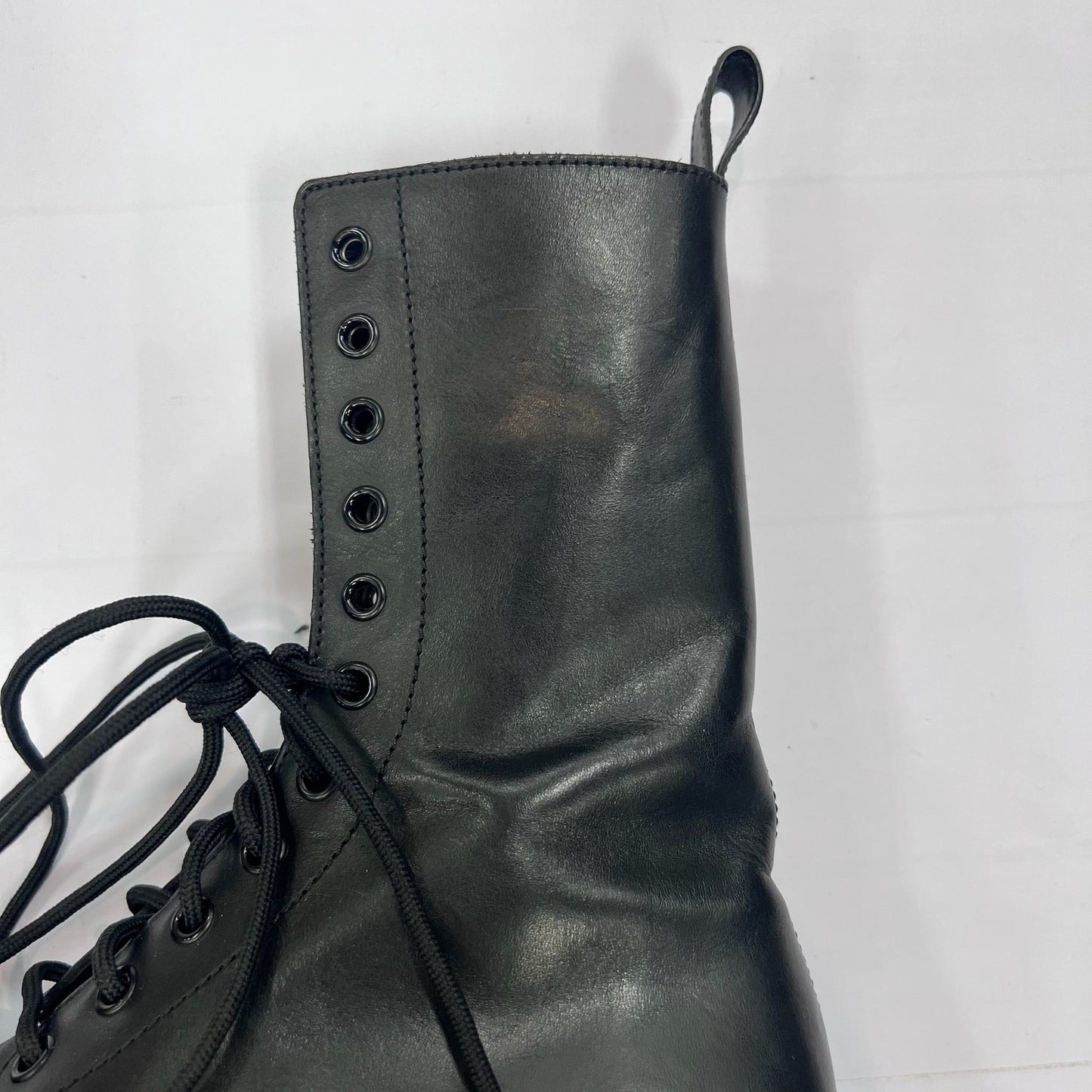 Boots Luxury Designer By Balenciaga In Black, Size: 7