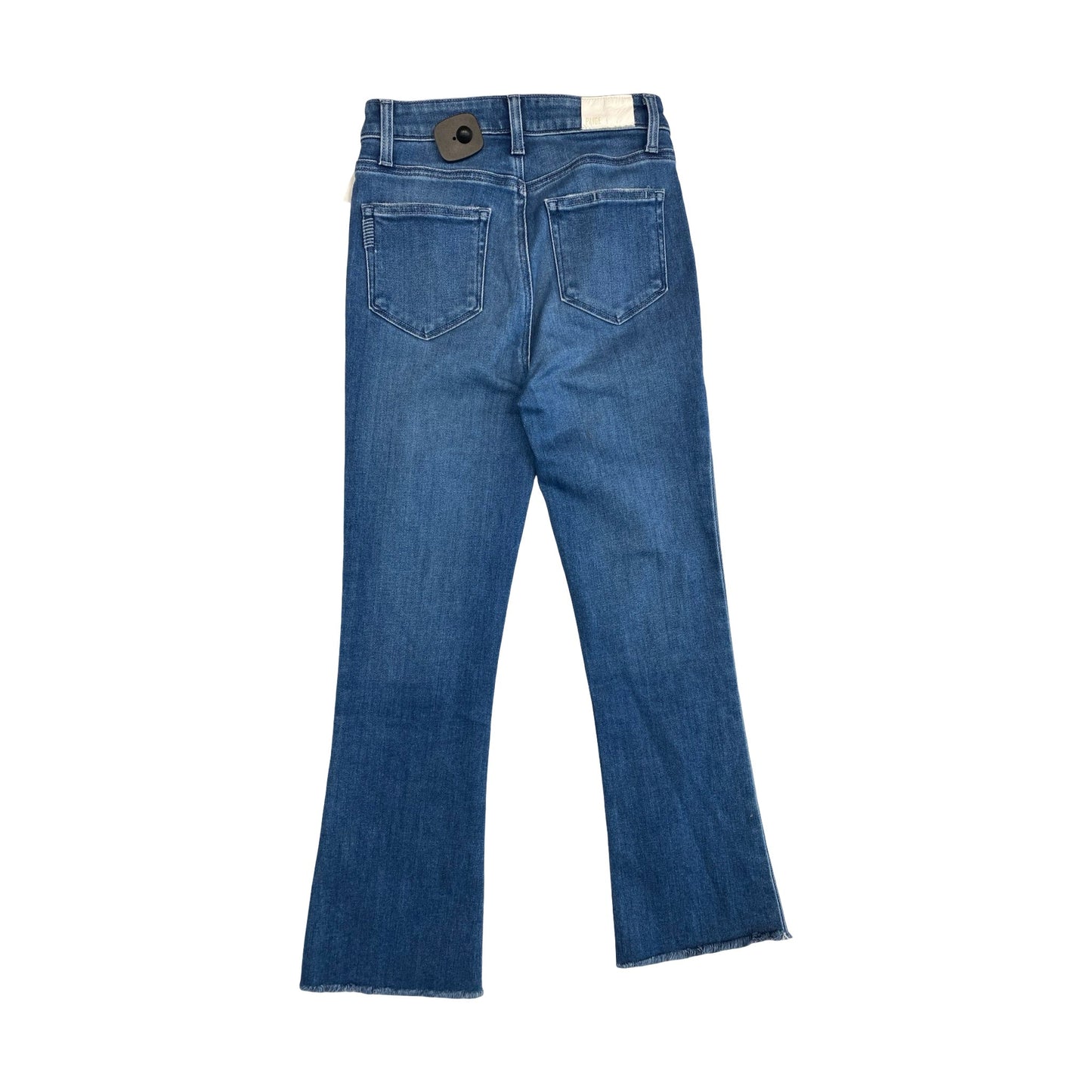 Jeans Flared By Paige In Blue Denim, Size:0