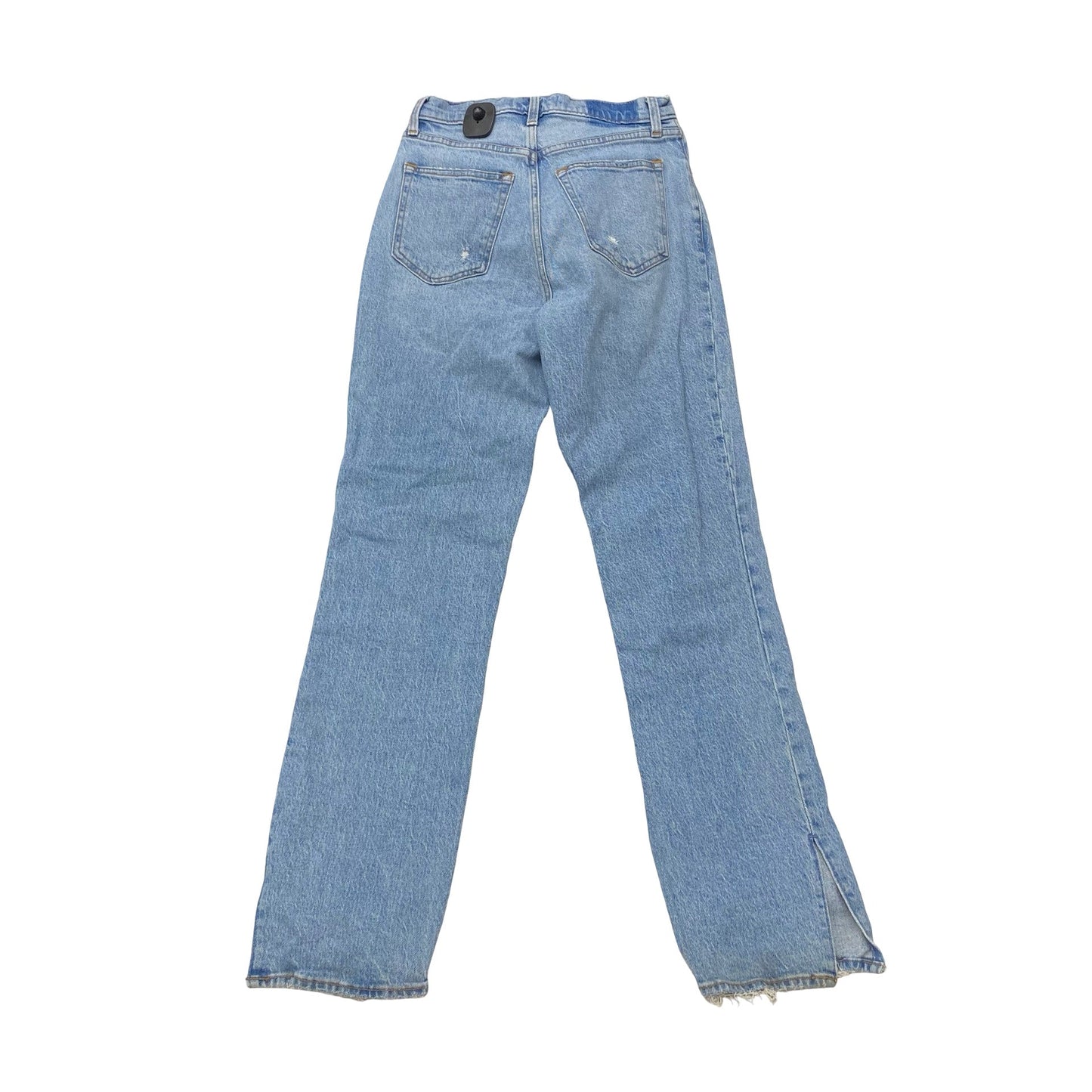 Jeans Straight By Abercrombie And Fitch In Blue Denim, Size:4