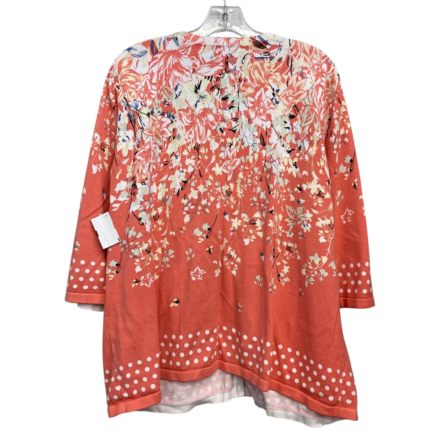 Sweater Cardigan By Cj Banks In Multi, Size:2X