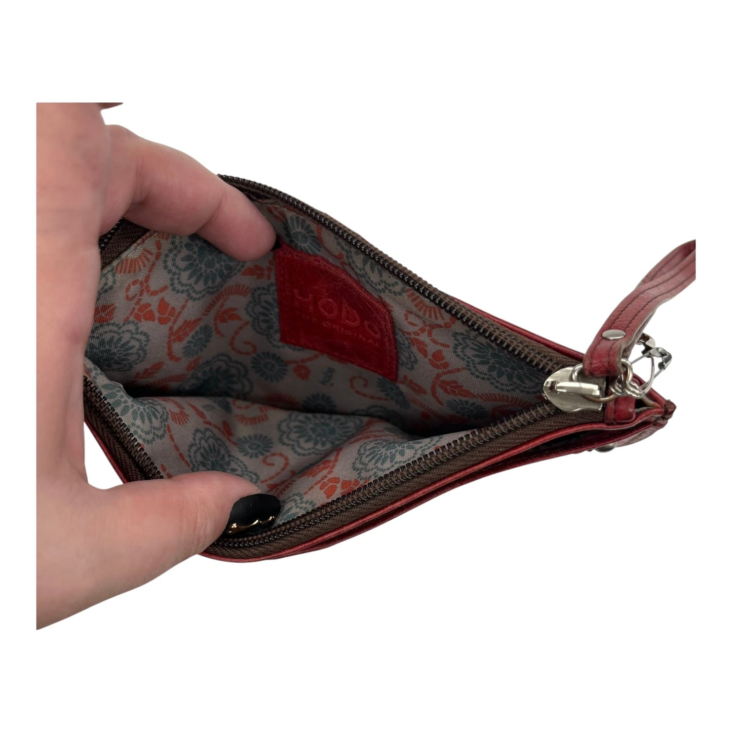 Wallet Leather By Hobo Intl In Red, Size:Medium