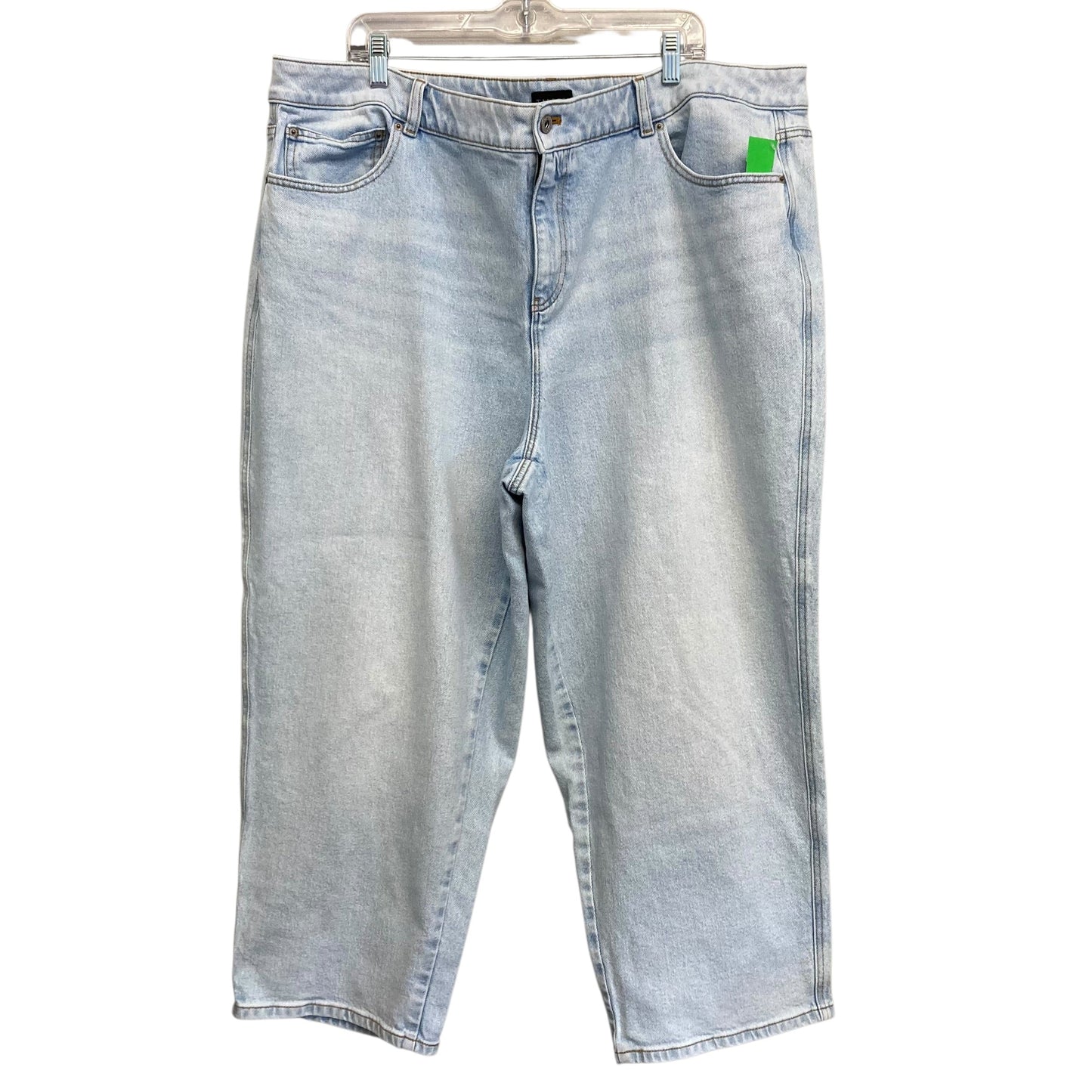 Jeans Cropped By Talbots In Blue Denim, Size:24