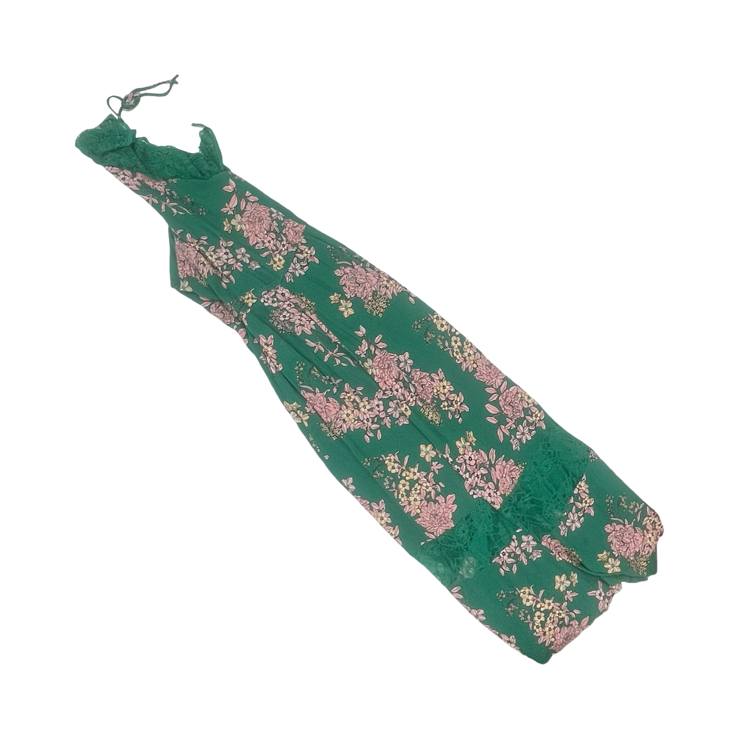 Dress Party Long By Torrid In Green & Pink, Size:4X