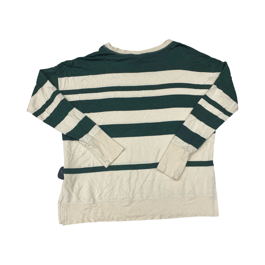 Top Ls By Glyder In Cream & Green, Size:L