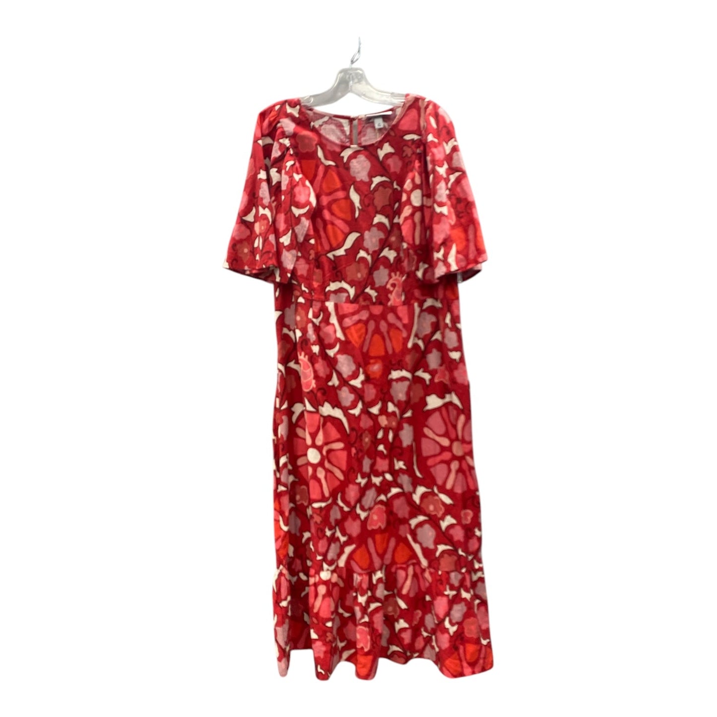 Dress Casual Maxi By Target-Designer Rhode In Red, Size:2X