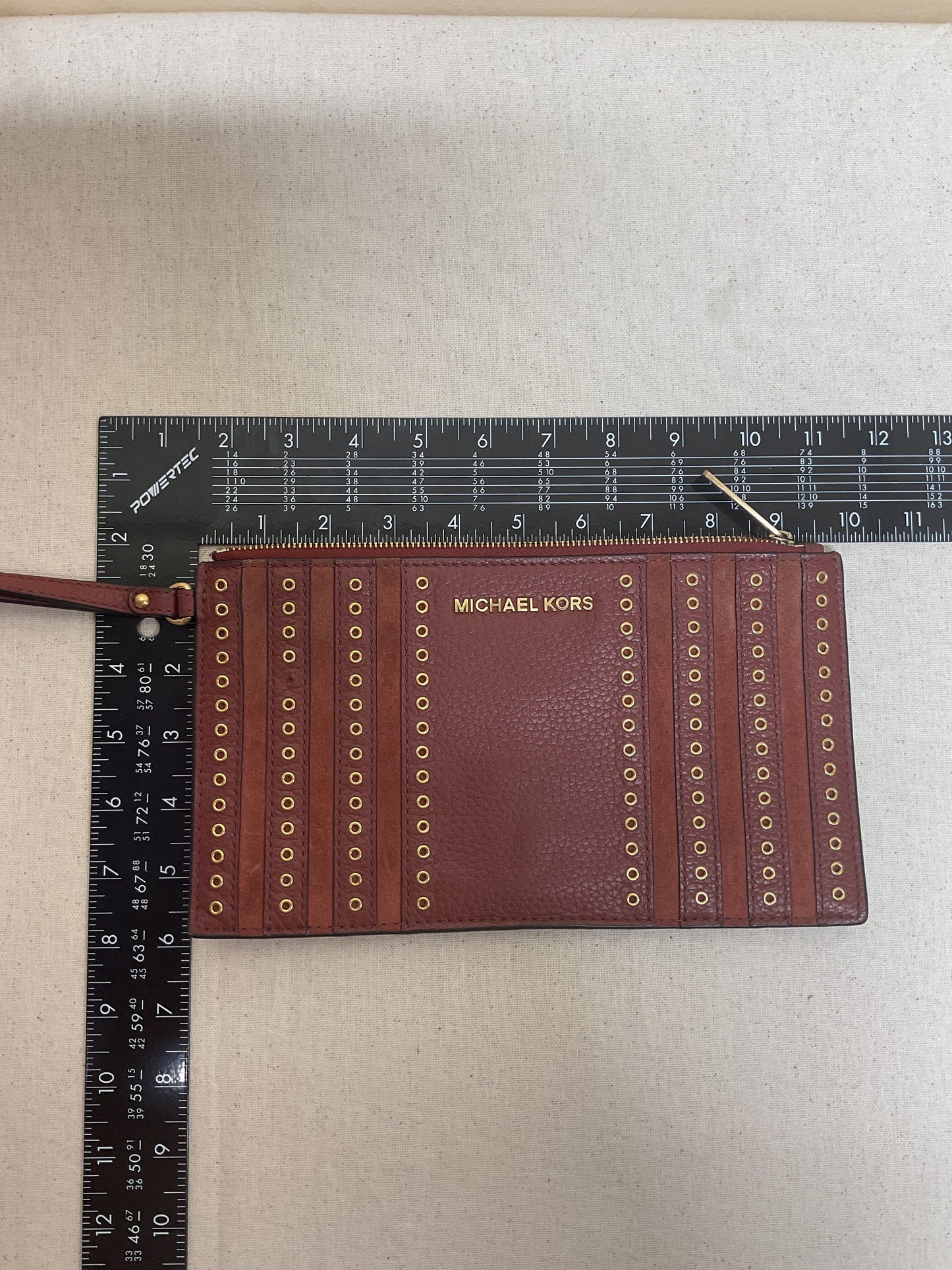 Wristlet Designer By Michael Kors In Red, Size:Medium