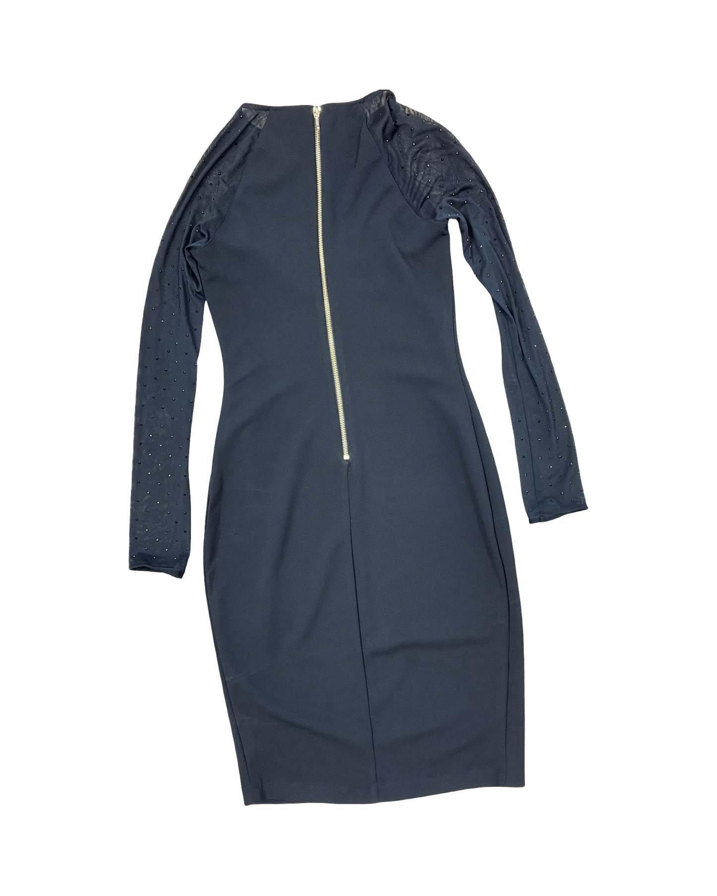Dress Casual Midi By Premier Amour In Black, Size:S