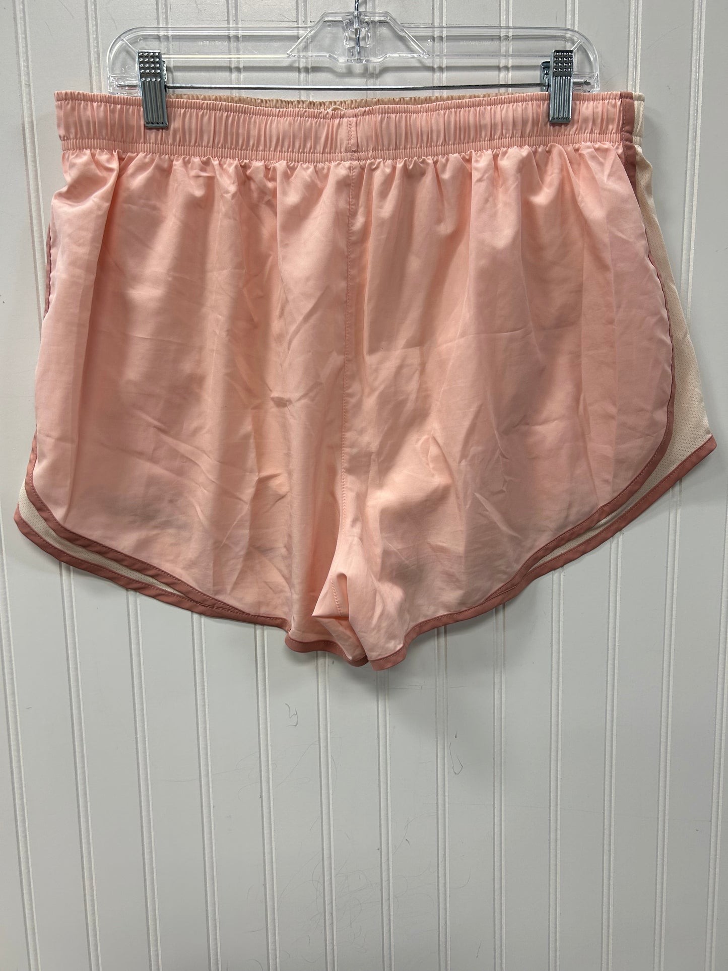 Athletic Shorts By Nike Apparel In Pink, Size:1X