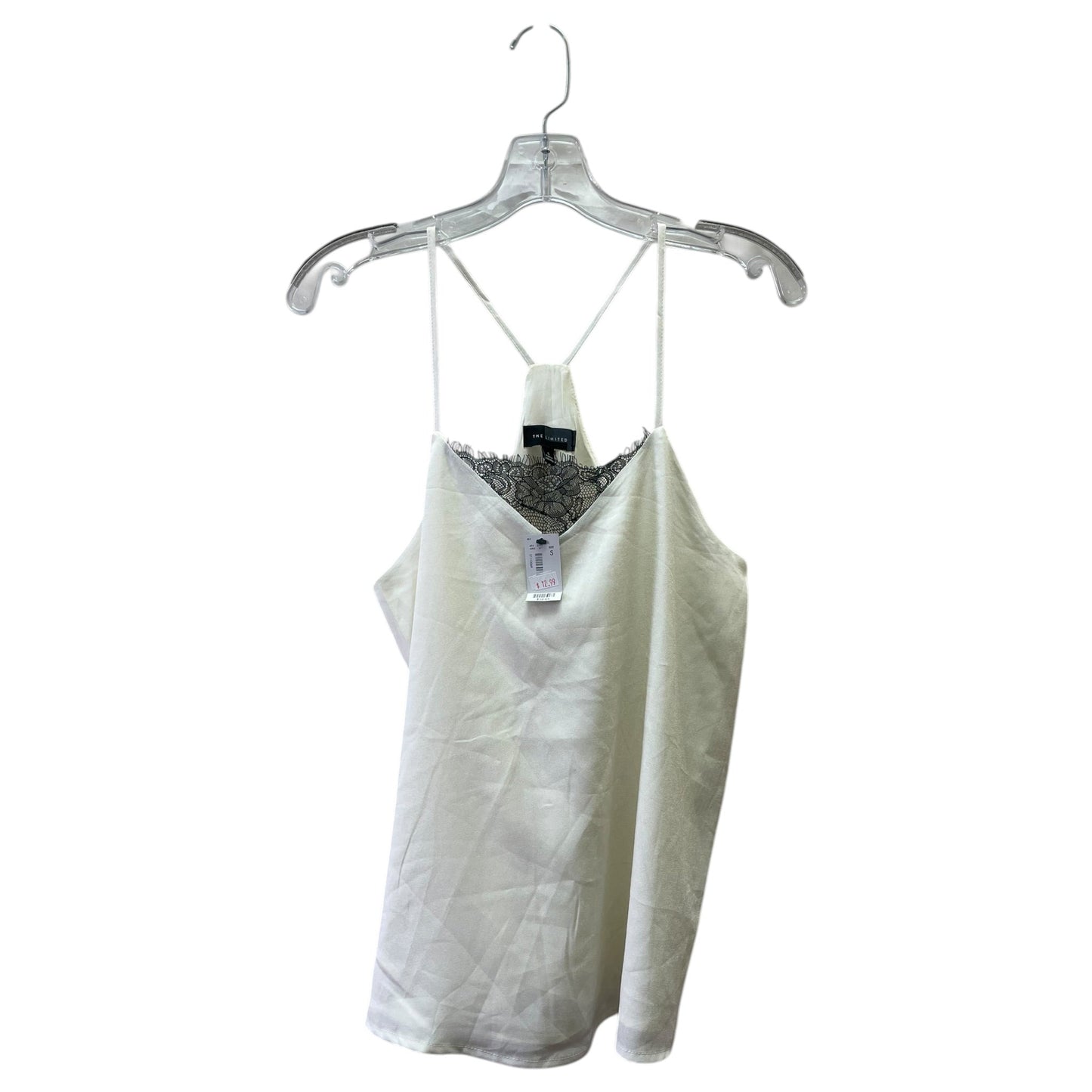 Blouse Sleeveless By Limited In Black & Cream, Size:S