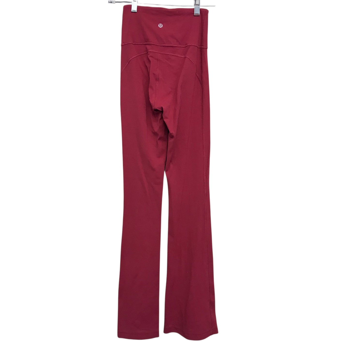 Athletic Pants By Lululemon In Red, Size:Xs