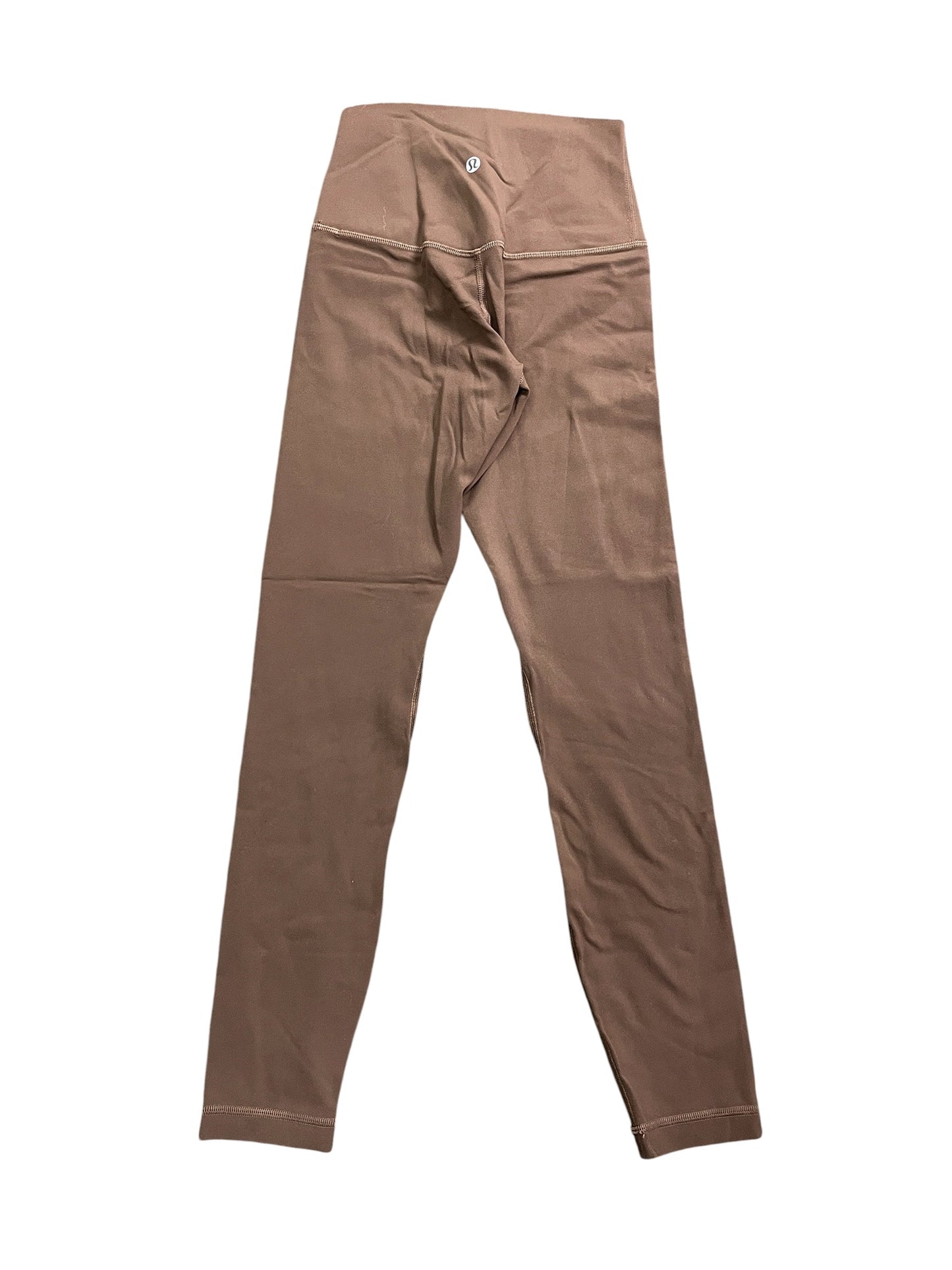 Athletic Leggings By Lululemon In Brown, Size:Xs