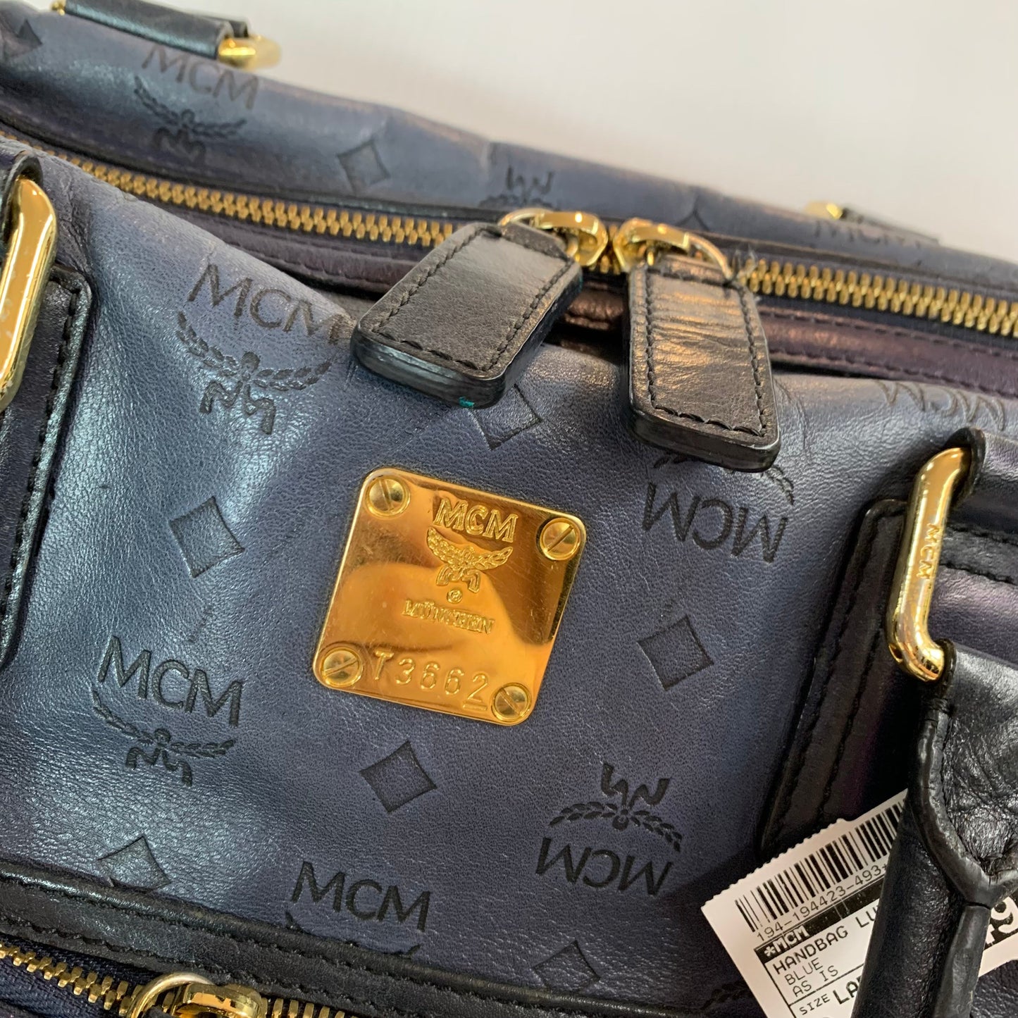Handbag Luxury Designer By Mcm, Size: Large