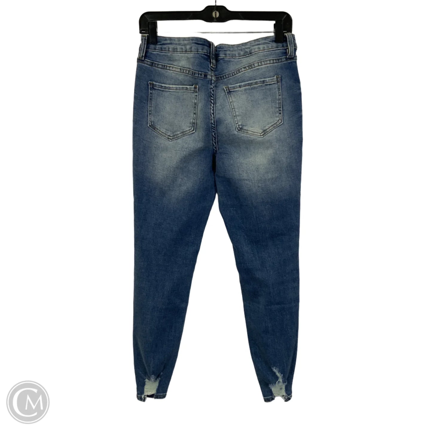 Jeans Skinny By Fashion Nova In Blue Denim, Size: 8