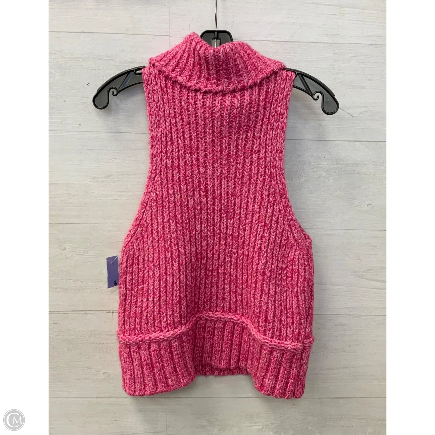 Vest Sweater By Pilcro In Pink, Size: M