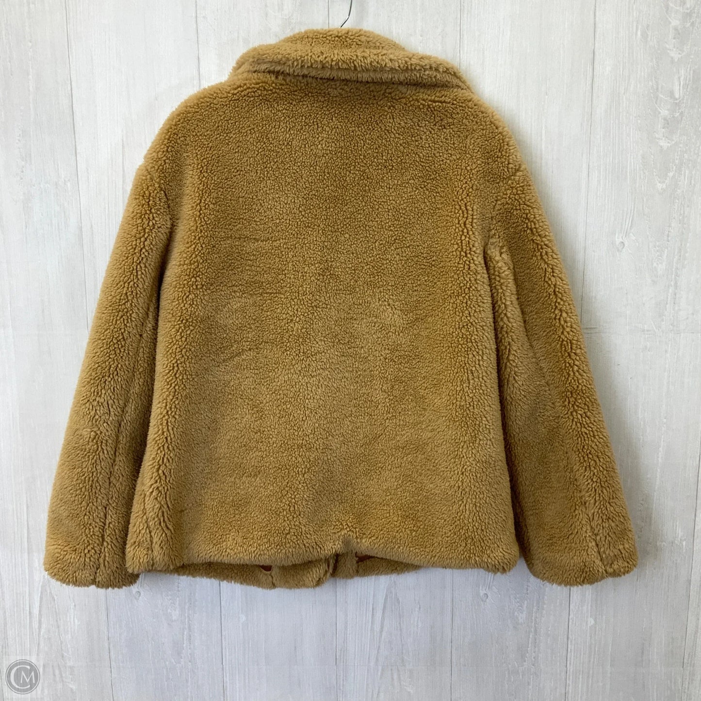 Jacket Faux Fur & Sherpa By Philosophy In Brown, Size: M