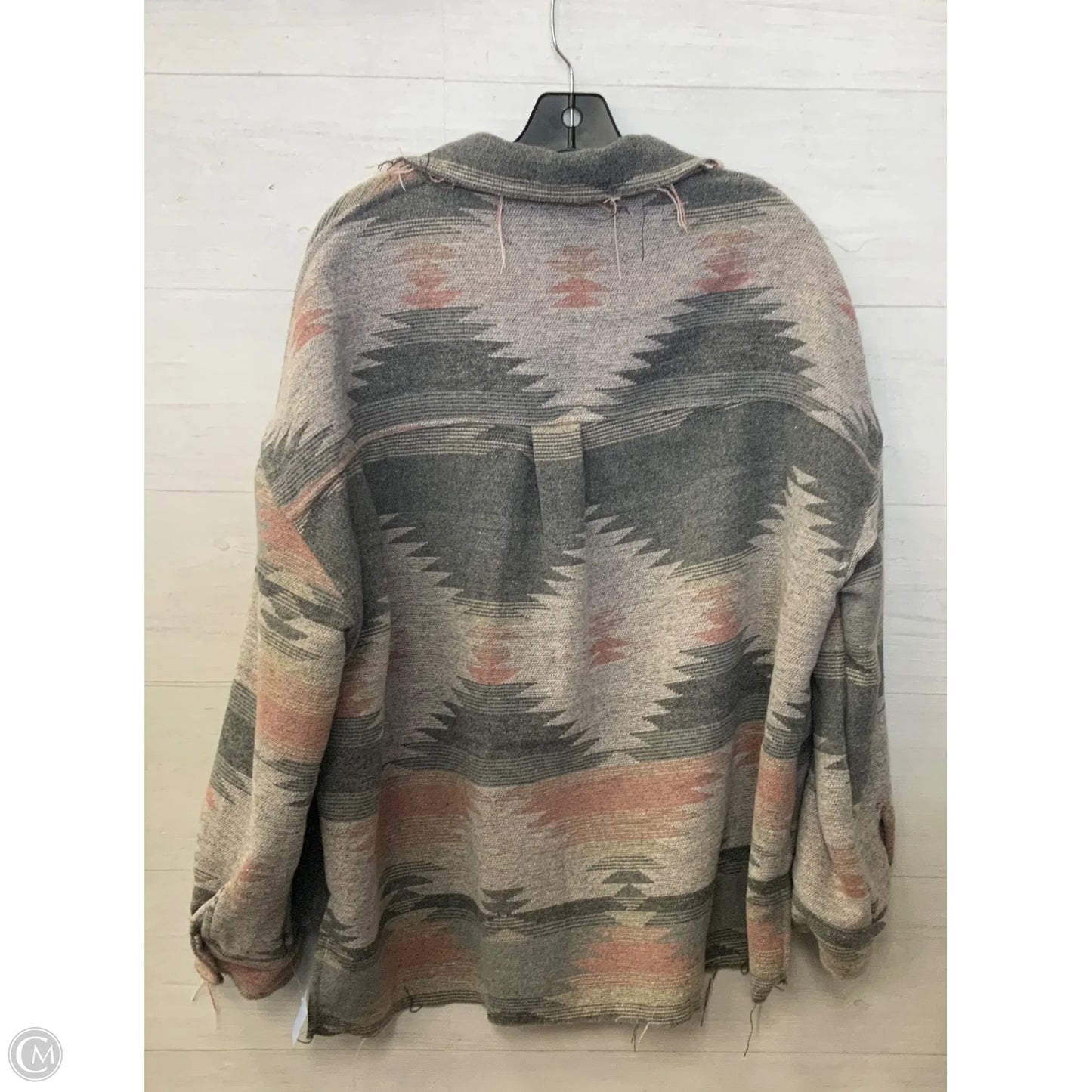 Jacket Other By Clothes Mentor In Grey, Size: L