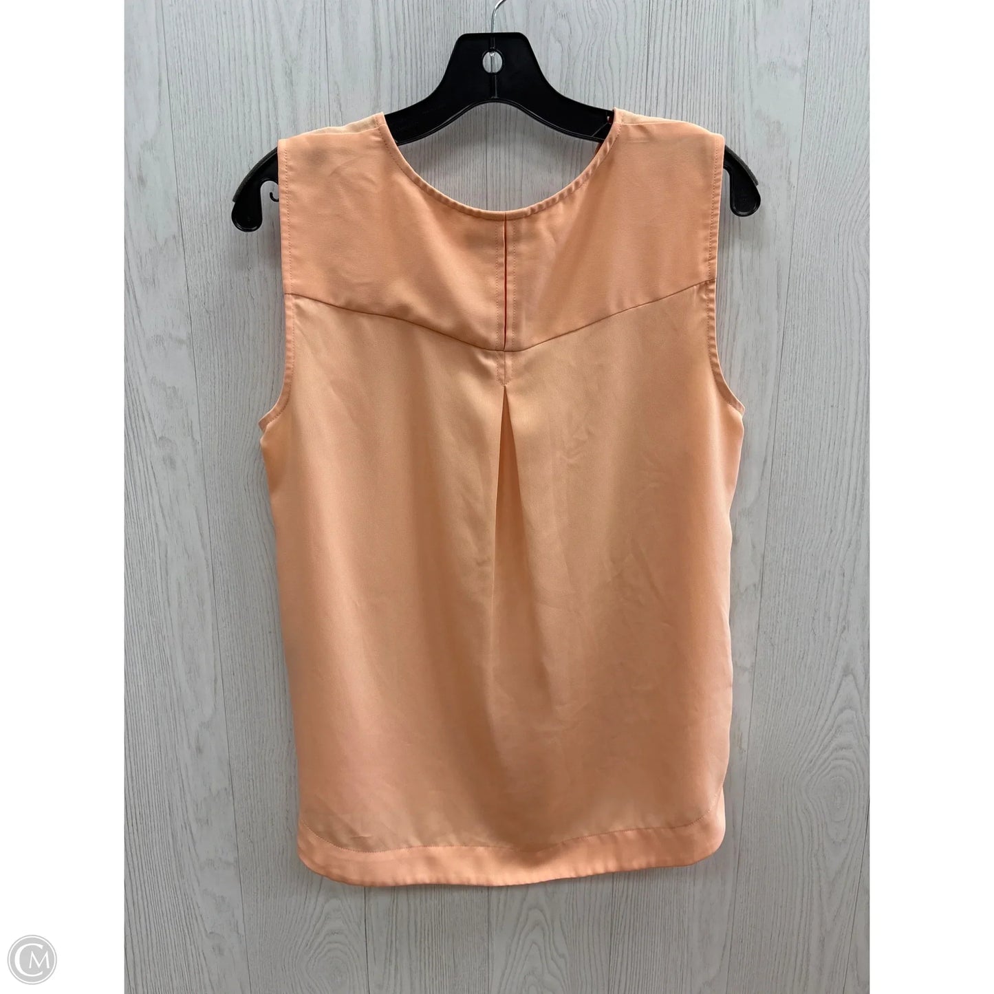 Top Sleeveless By Liz Claiborne In Peach, Size: M
