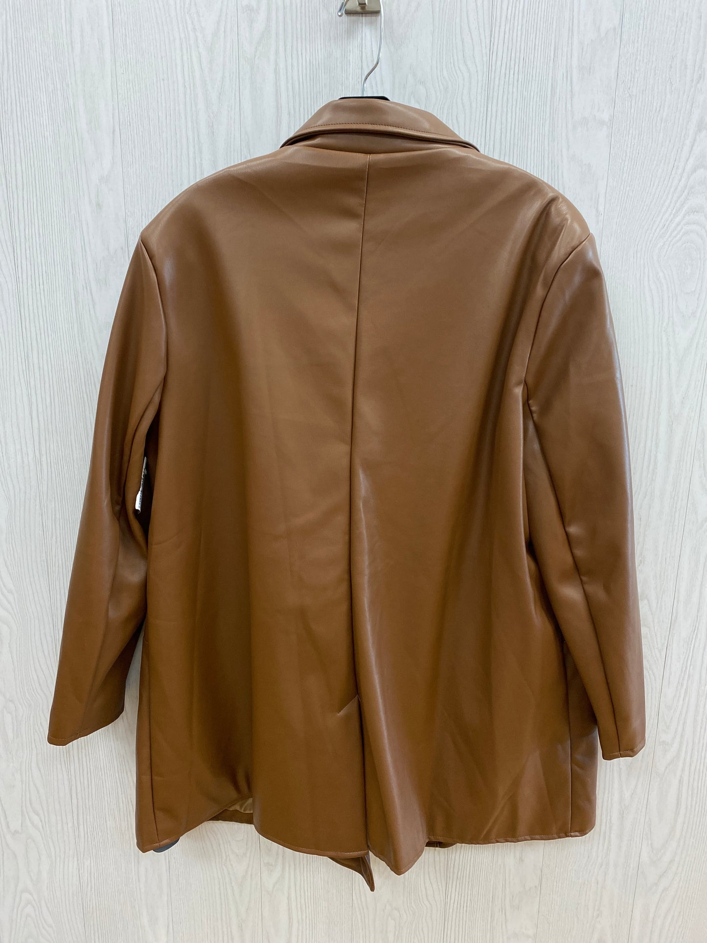 Jacket Leather By Missguided Size: 2x