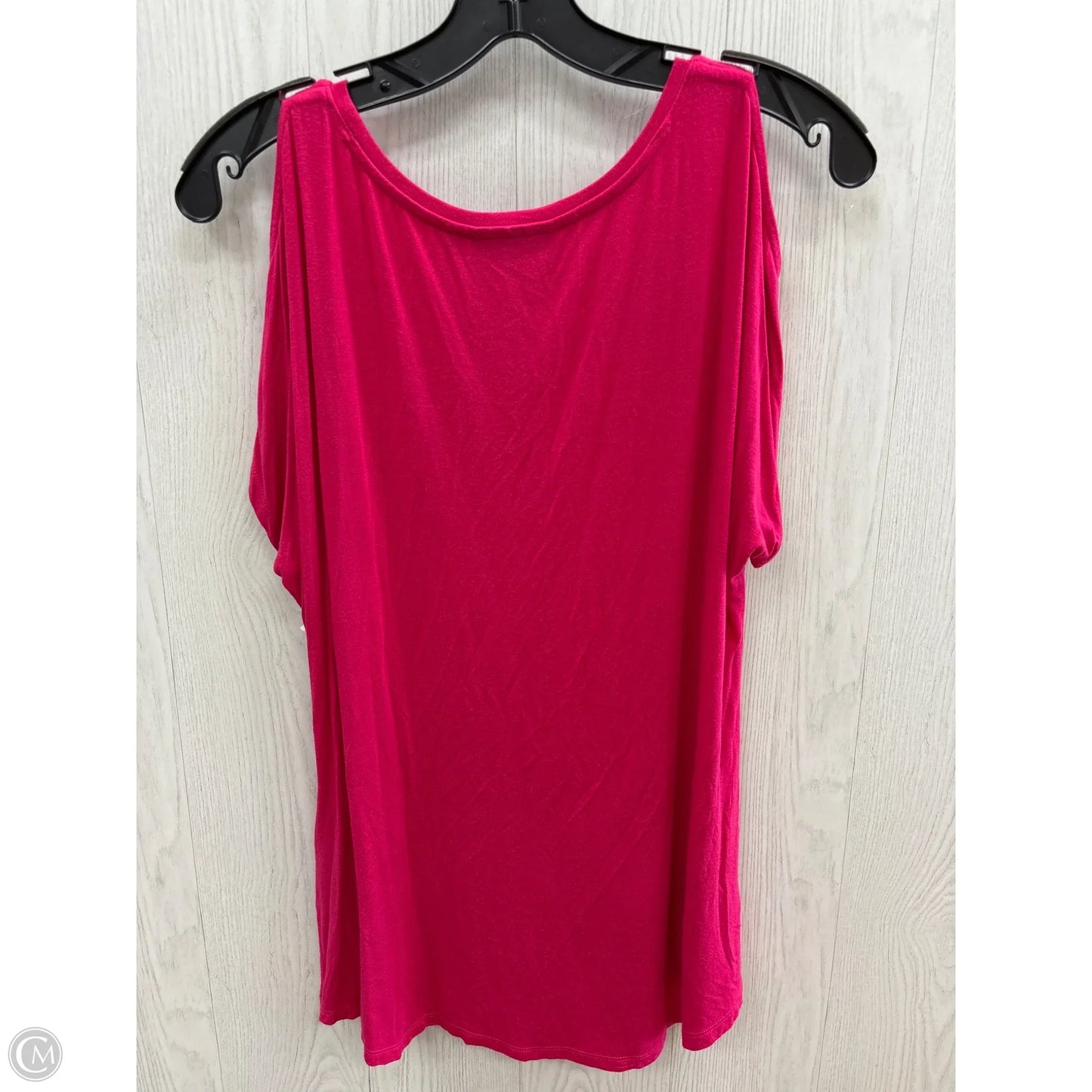 Top Short Sleeve By Apt 9 In Pink, Size: S