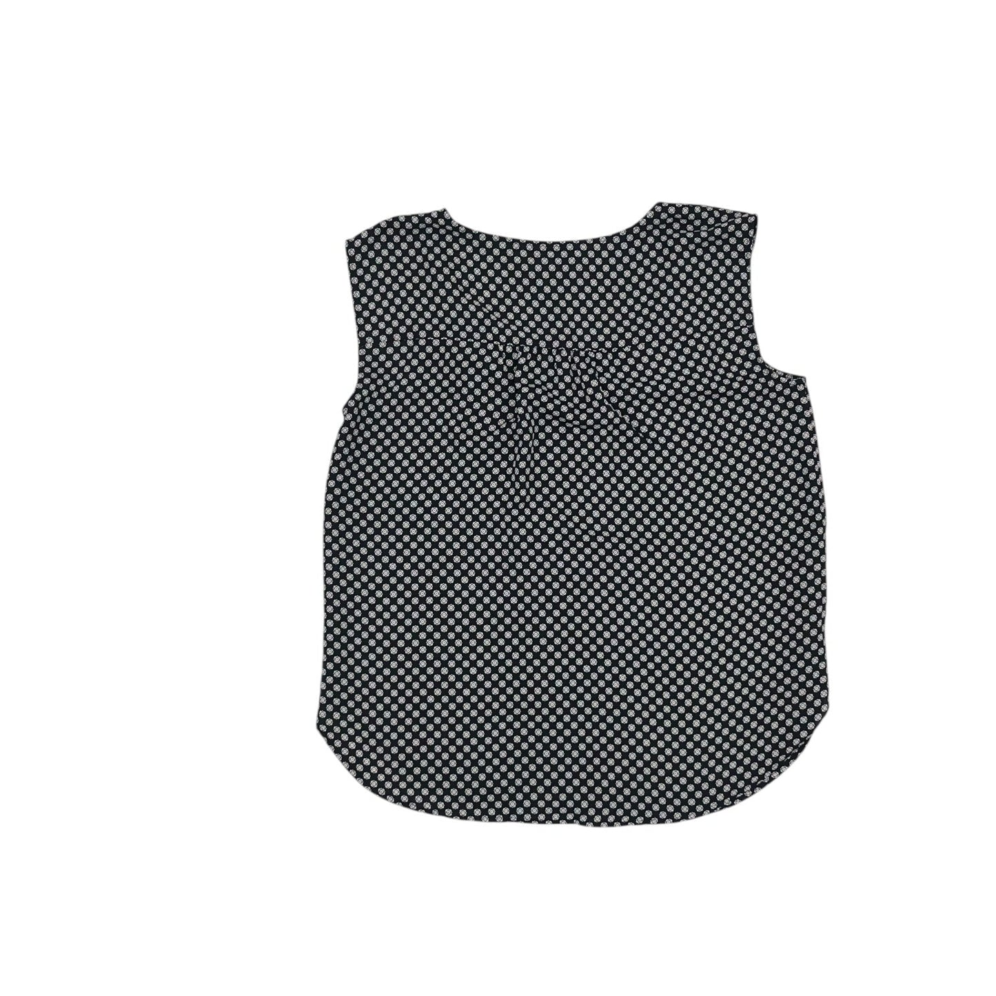 Blouse Sleeveless By Loft In Navy, Size:S