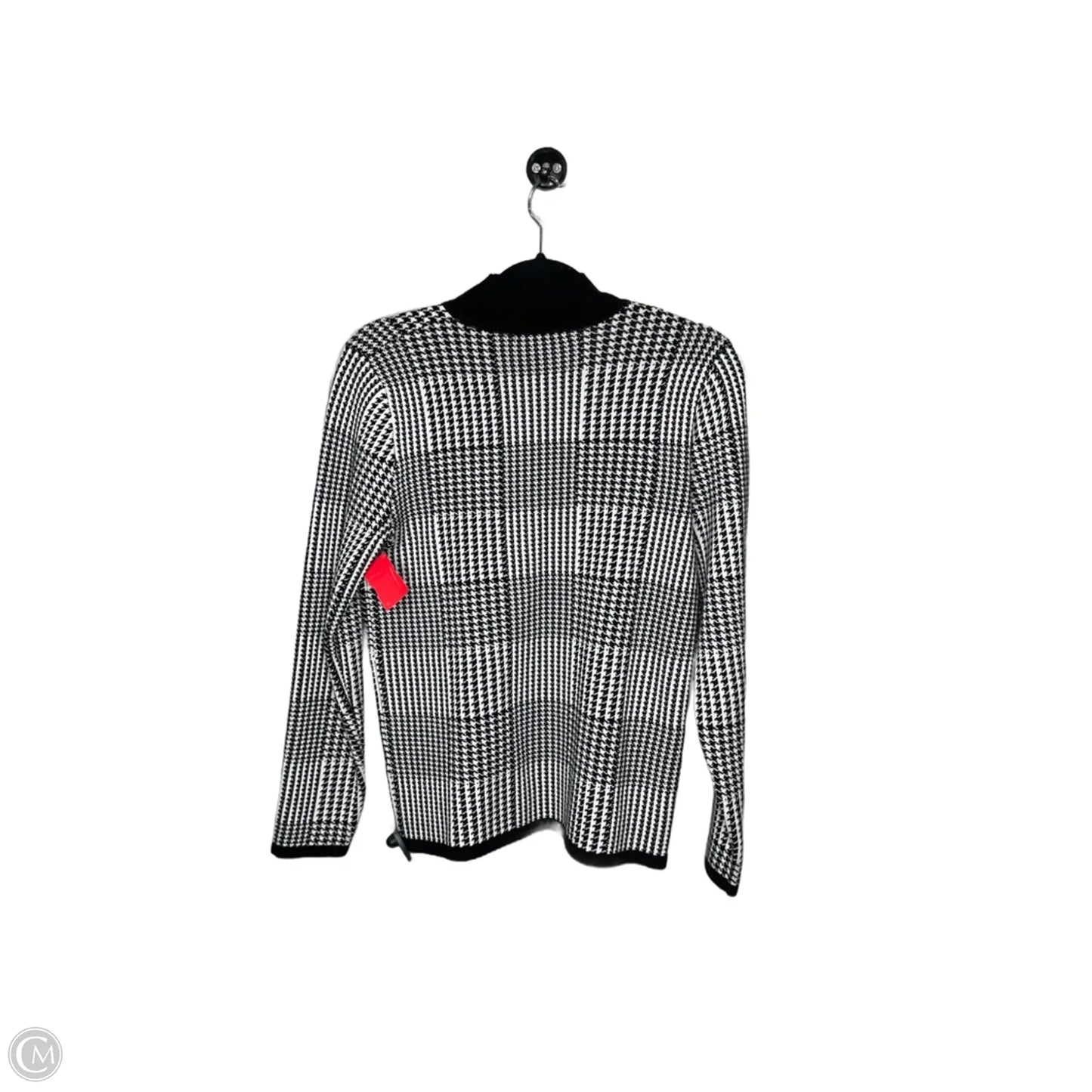Sweater By T Tahari In Black & White, Size: M